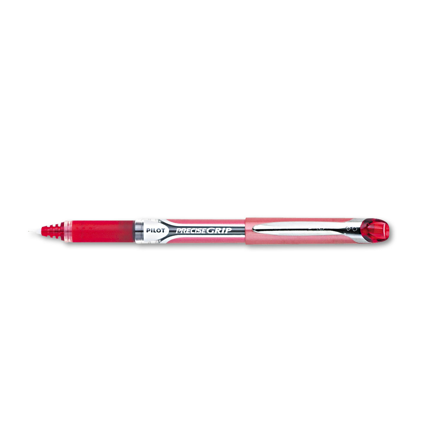 Precise Grip Roller Ball Stick Pen, Red Ink, .5mm