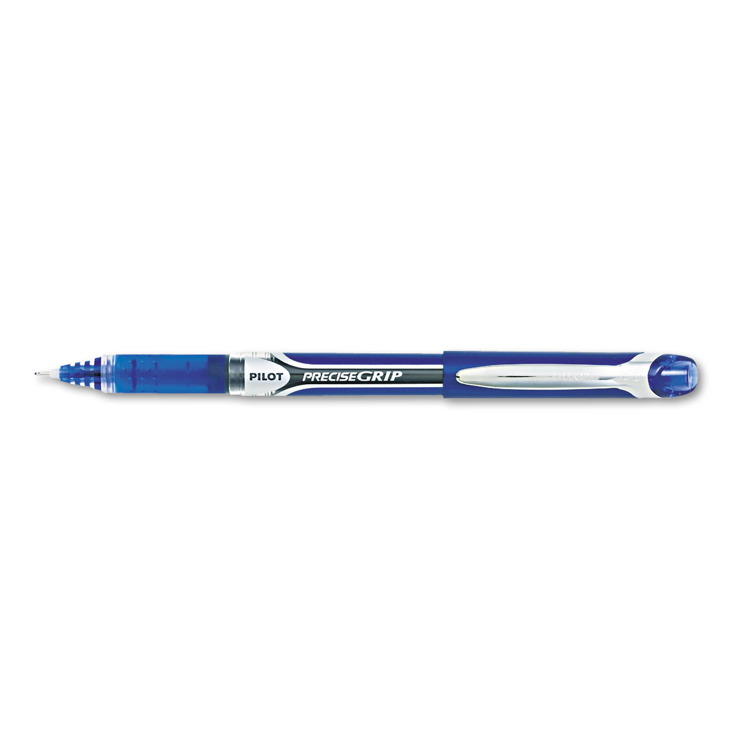Precise Grip Roller Ball Stick Pen, Blue Ink, 1mm