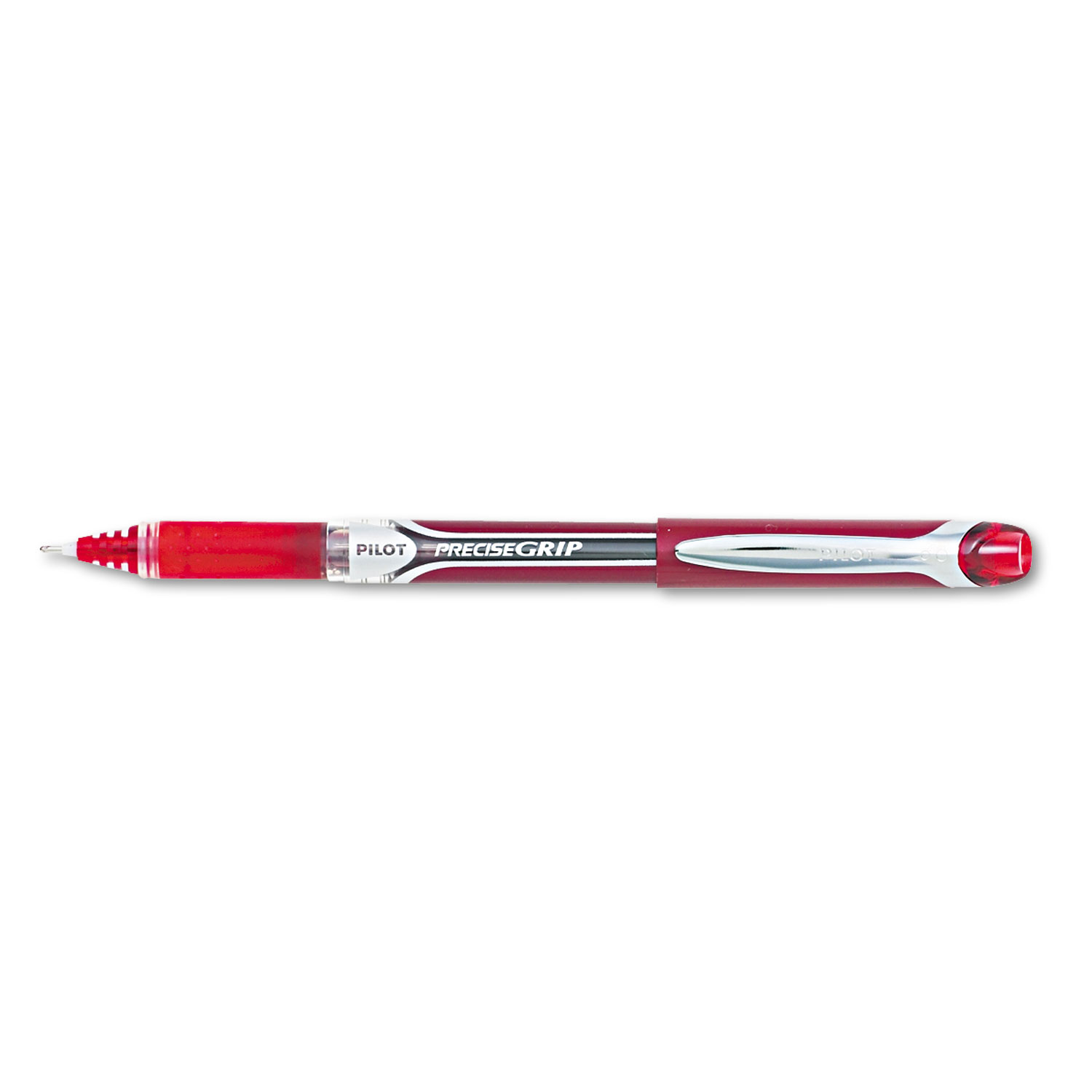 Precise Grip Roller Ball Stick Pen, Red Ink, 1mm