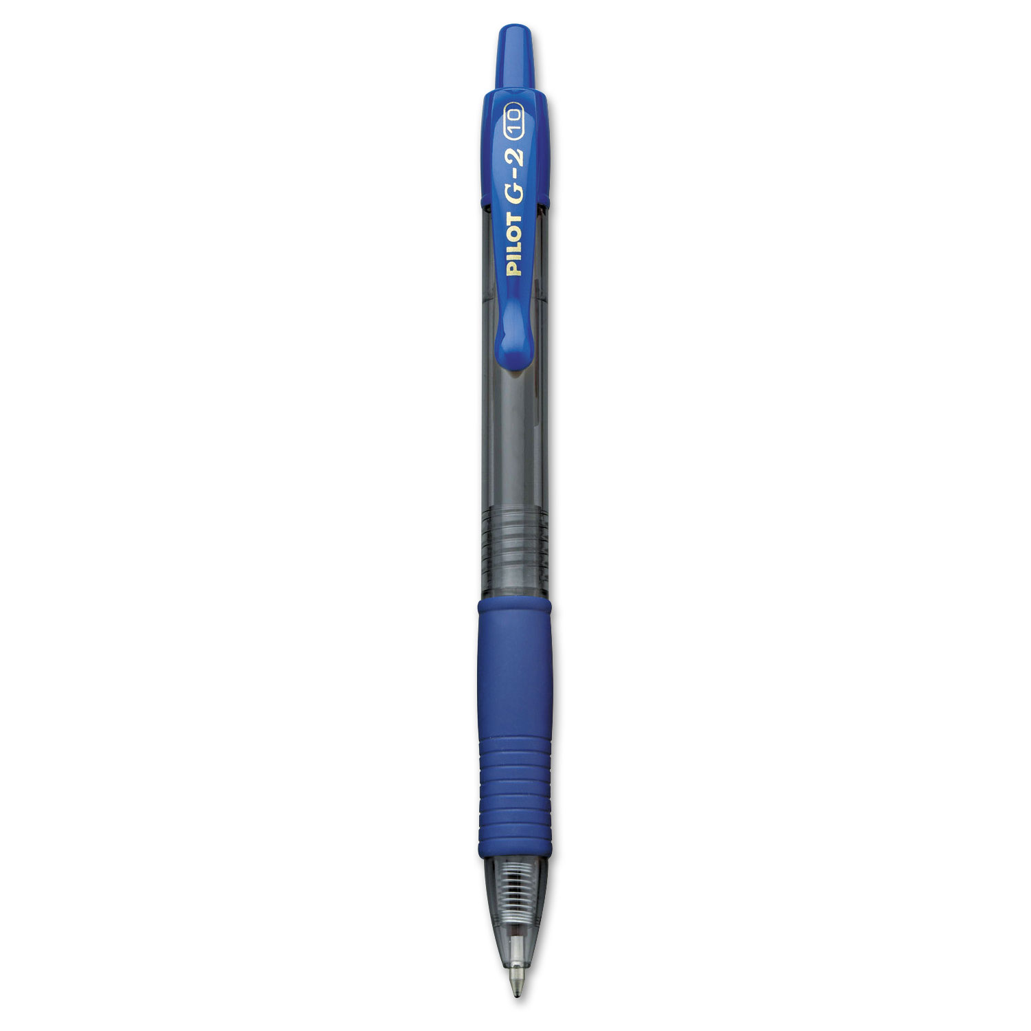 G2 Premium Retractable Gel Ink Pen, Refillable, Blue Ink, 1mm, Dozen