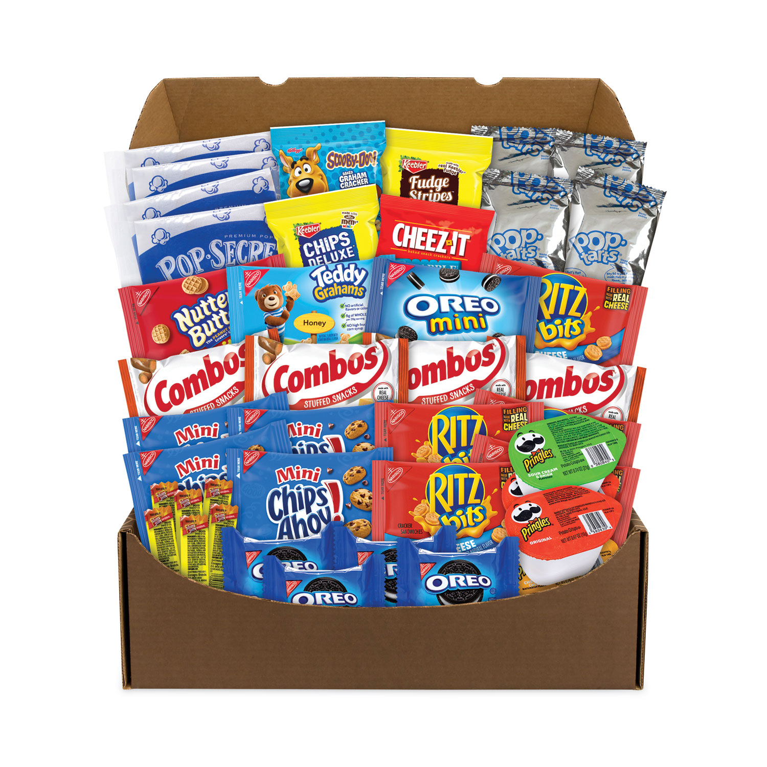 Quarantine Snack Box, 42 Assorted Snacks/Box, 5 lb Box