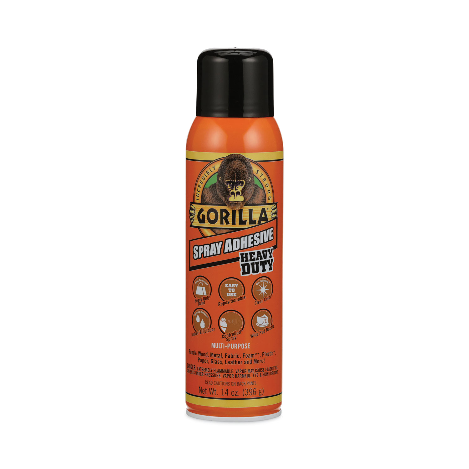 Gorilla® Spray Adhesive, 14 oz, Dries Clear CP Products, Inc.
