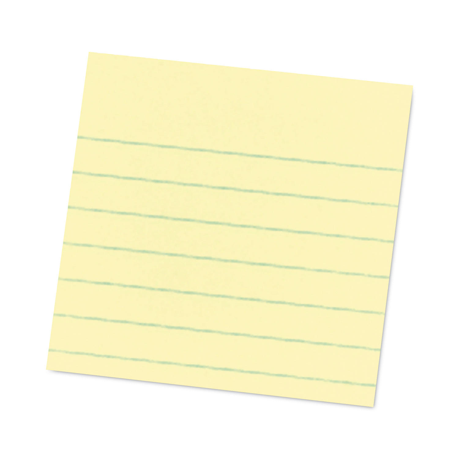 Post-it Super Sticky Notes, 4 x 6, Lined, Canary Yellow, 5 90-Sheet  Pads/Pack MMM6605SSCY