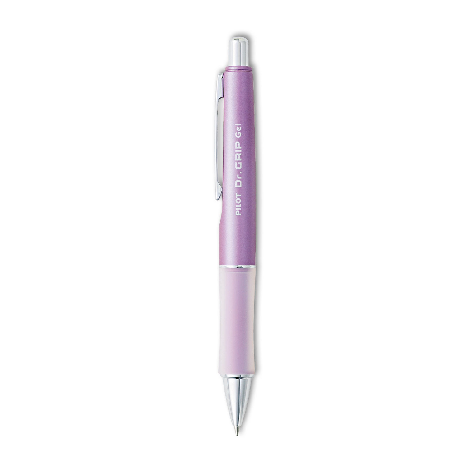 Pilot® Dr. Grip Limited Retractable Gel Pen, 0.7mm, Black Ink, Champagne Mauve Barrel