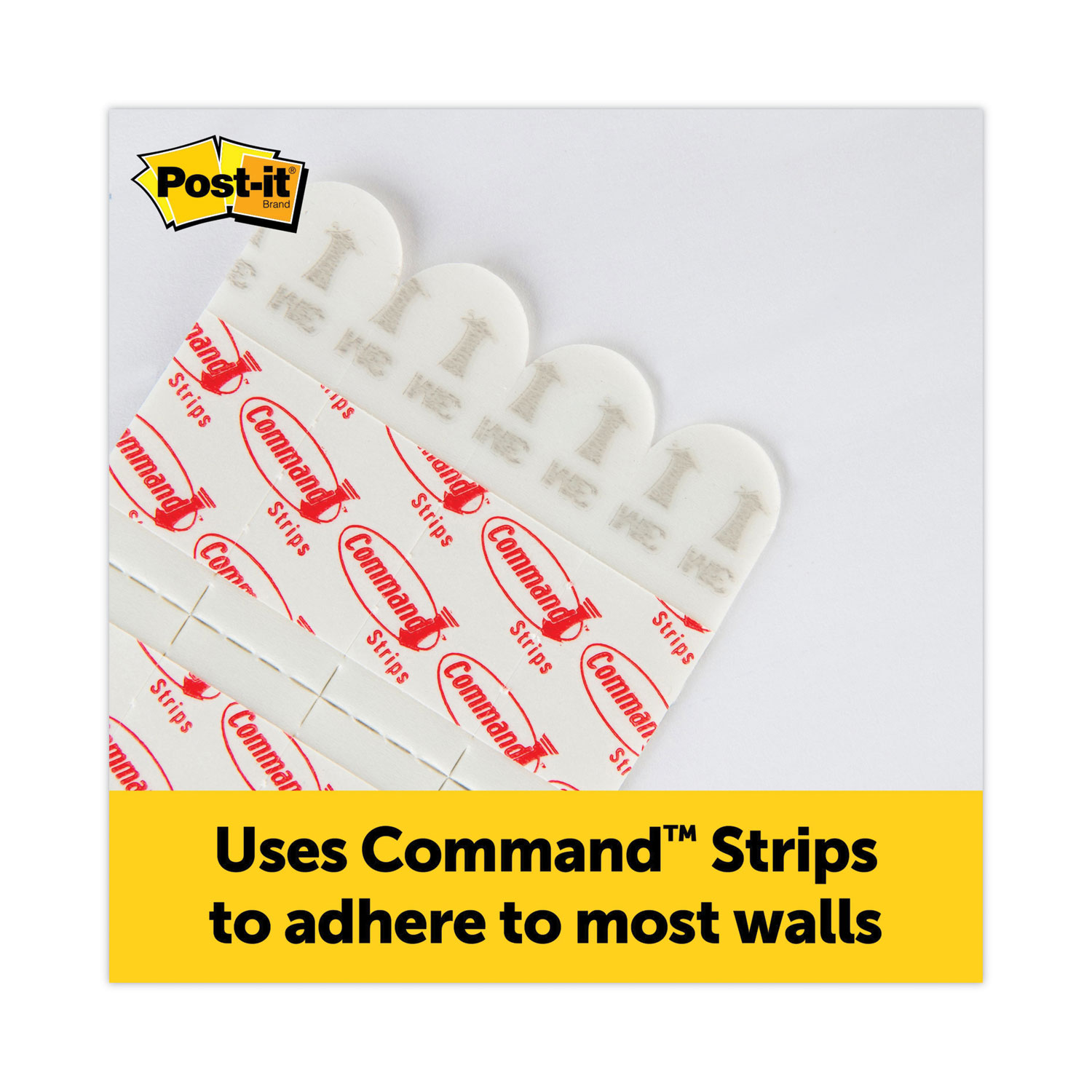 Post-it Wall Pad Easel Pad w/ Bonus Command Strips, 20 x 23, 2 Pads 