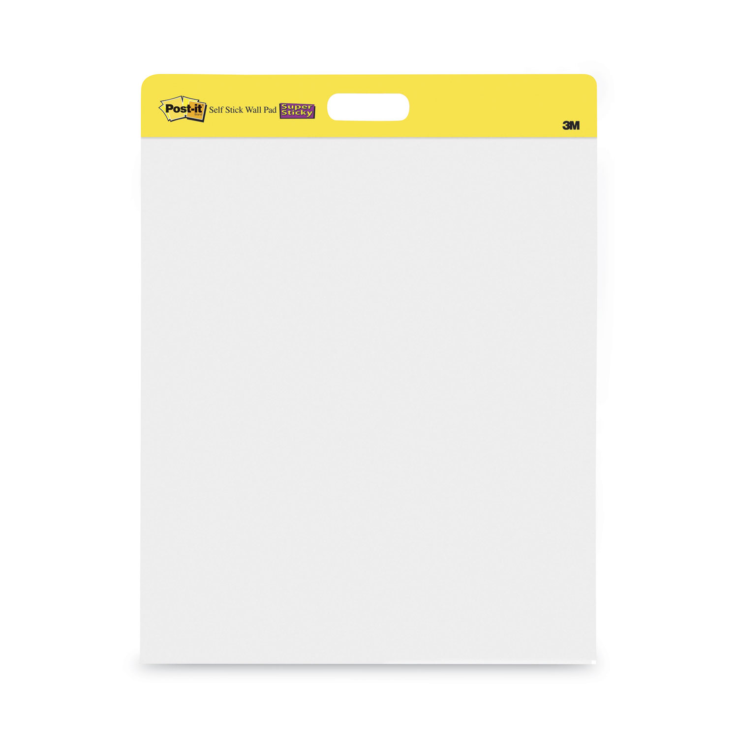 Self-Stick Wall Pad, Unruled, 20 x 23, White, 20 Sheets/Pad, 2