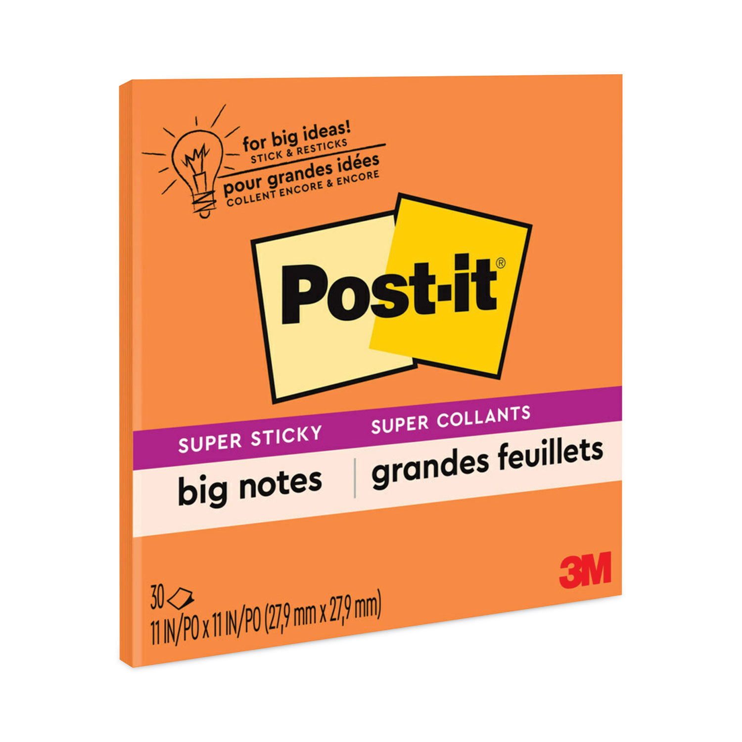 big-notes-unruled-11-x-11-orange-30-sheets-superiorsanitary