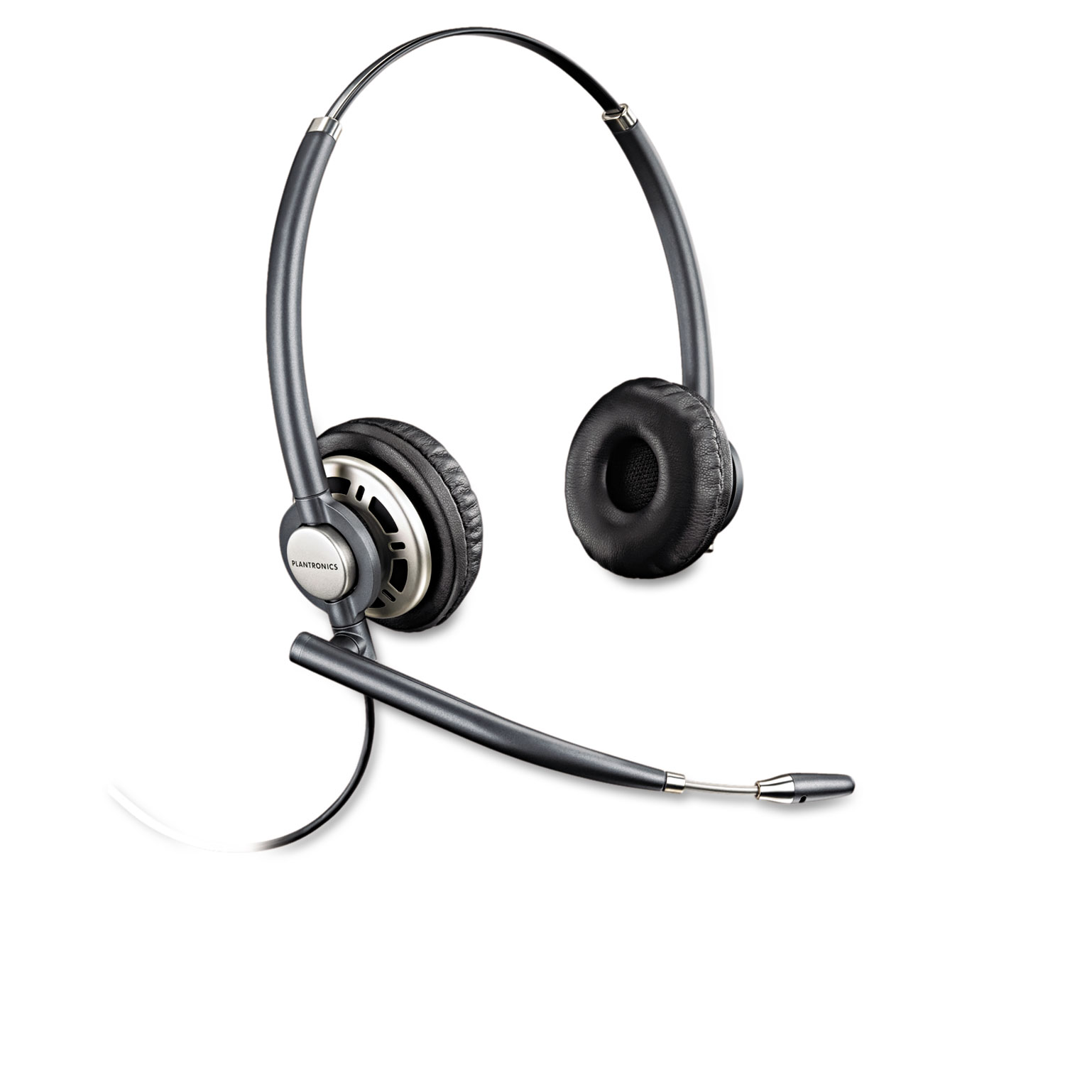  Plantronics 78714-01 EncorePro Premium Binaural Over-the-Head Headset w/Noise Canceling Microphone (PLNHW720) 