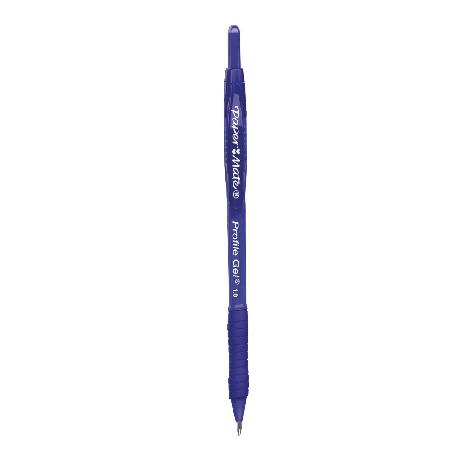 Paper Mate InkJoy Retractable Gel Pens Fine Point 0.5mm Blue Barrel Blue  Ink Pack Of 12 - Office Depot