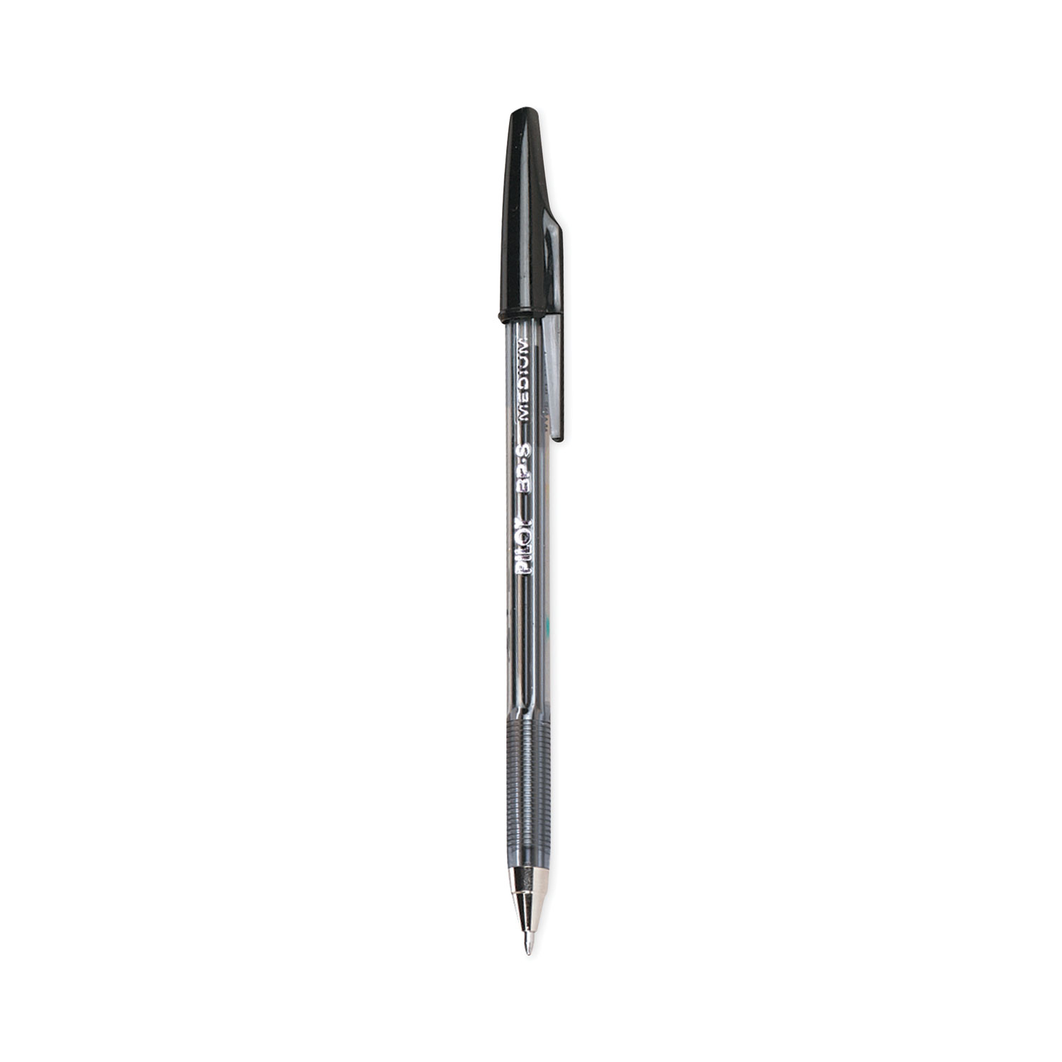 Better Ballpoint Pen, Stick, Medium 1 mm, Black Ink, Smoke Barrel