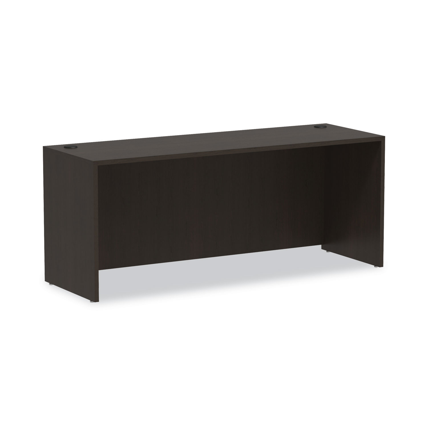 Alera Valencia Series Credenza Shell, 70.88w x 23.63d x 29.5h, Espresso