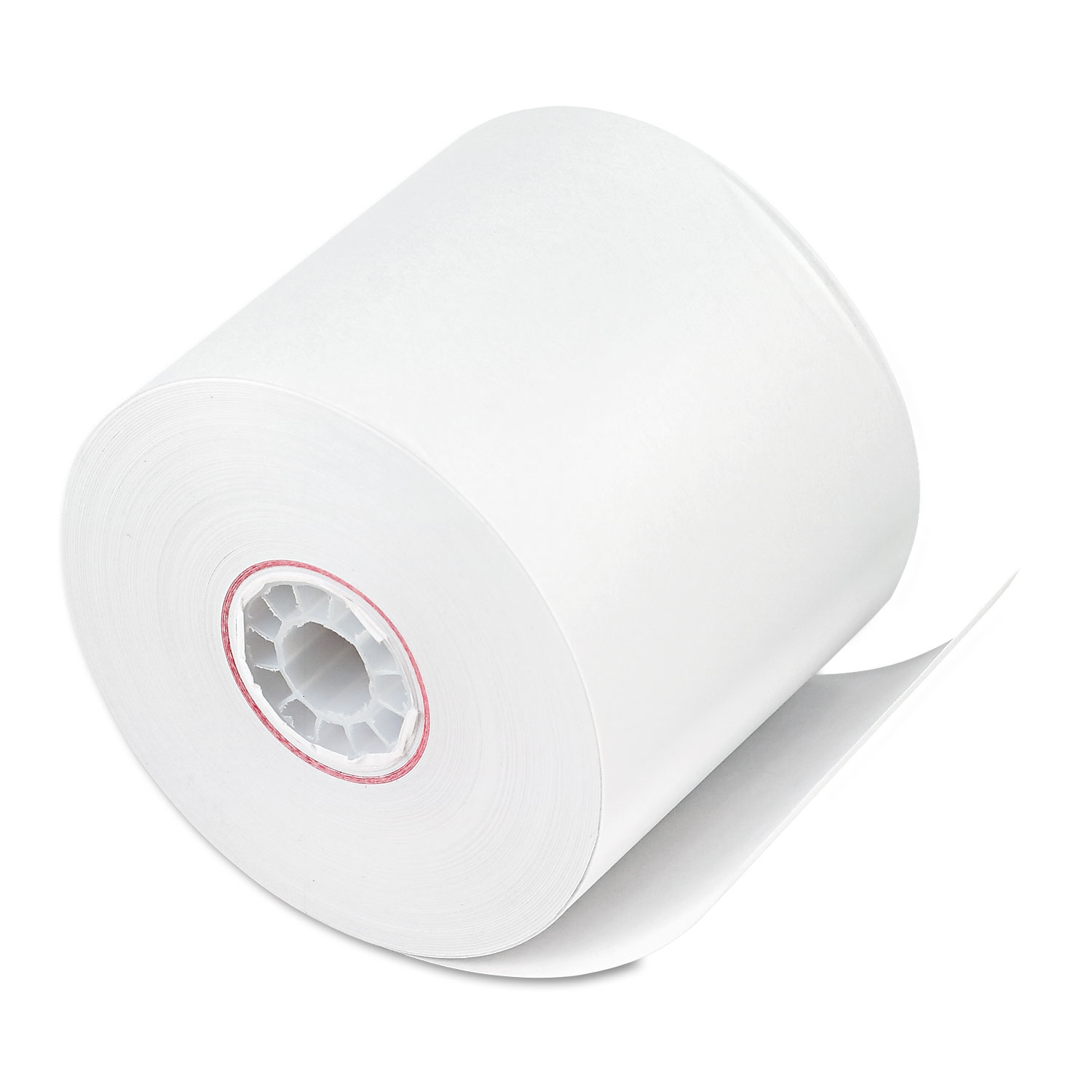  Iconex 8677 Impact Bond Paper Rolls, 2.25 x 150 ft, White, 100/Carton (ICX90740510) 