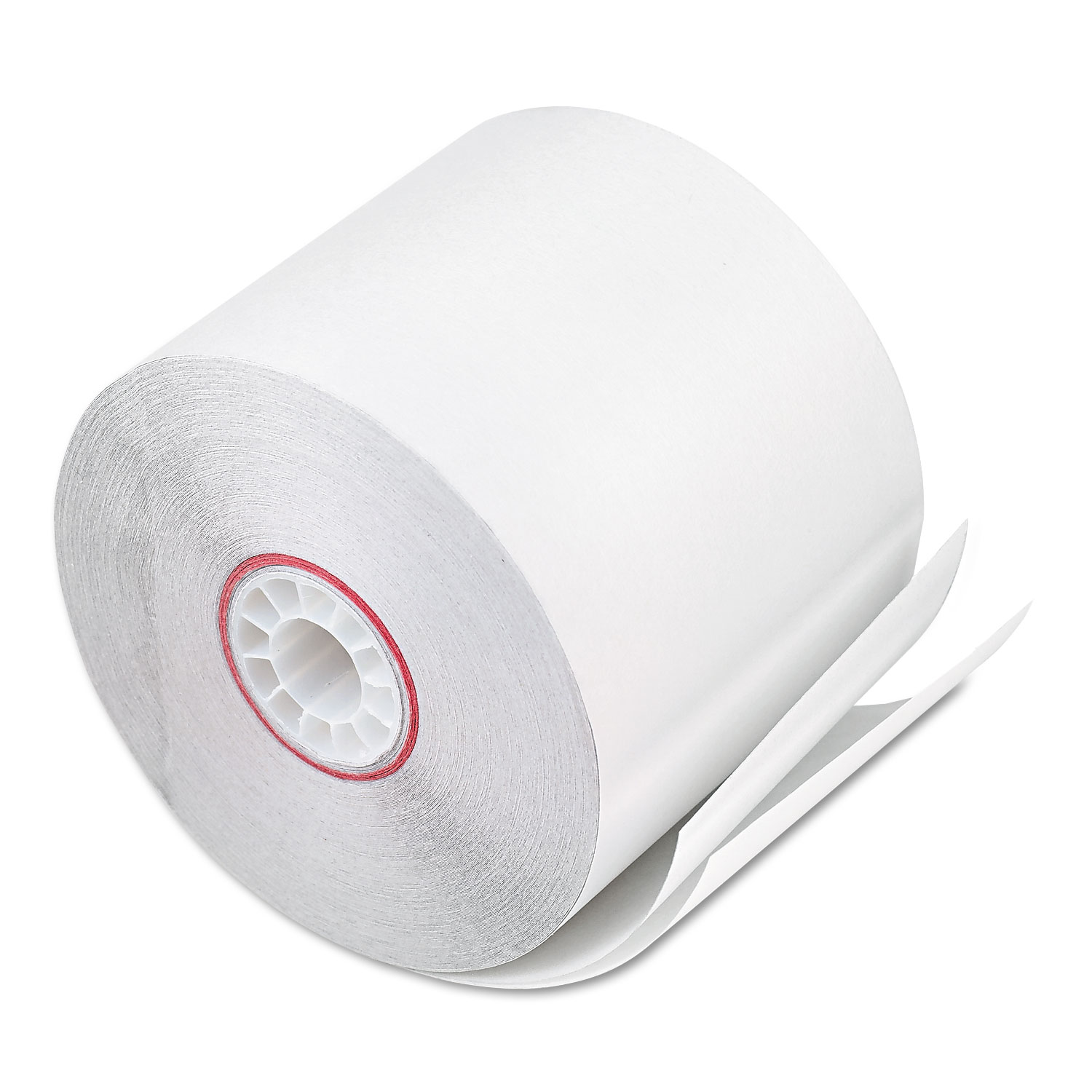  Iconex 8801 Impact Printing Carbonless Paper Rolls, 2.25 x 90 ft, White/White, 50/Carton (ICX90770441) 