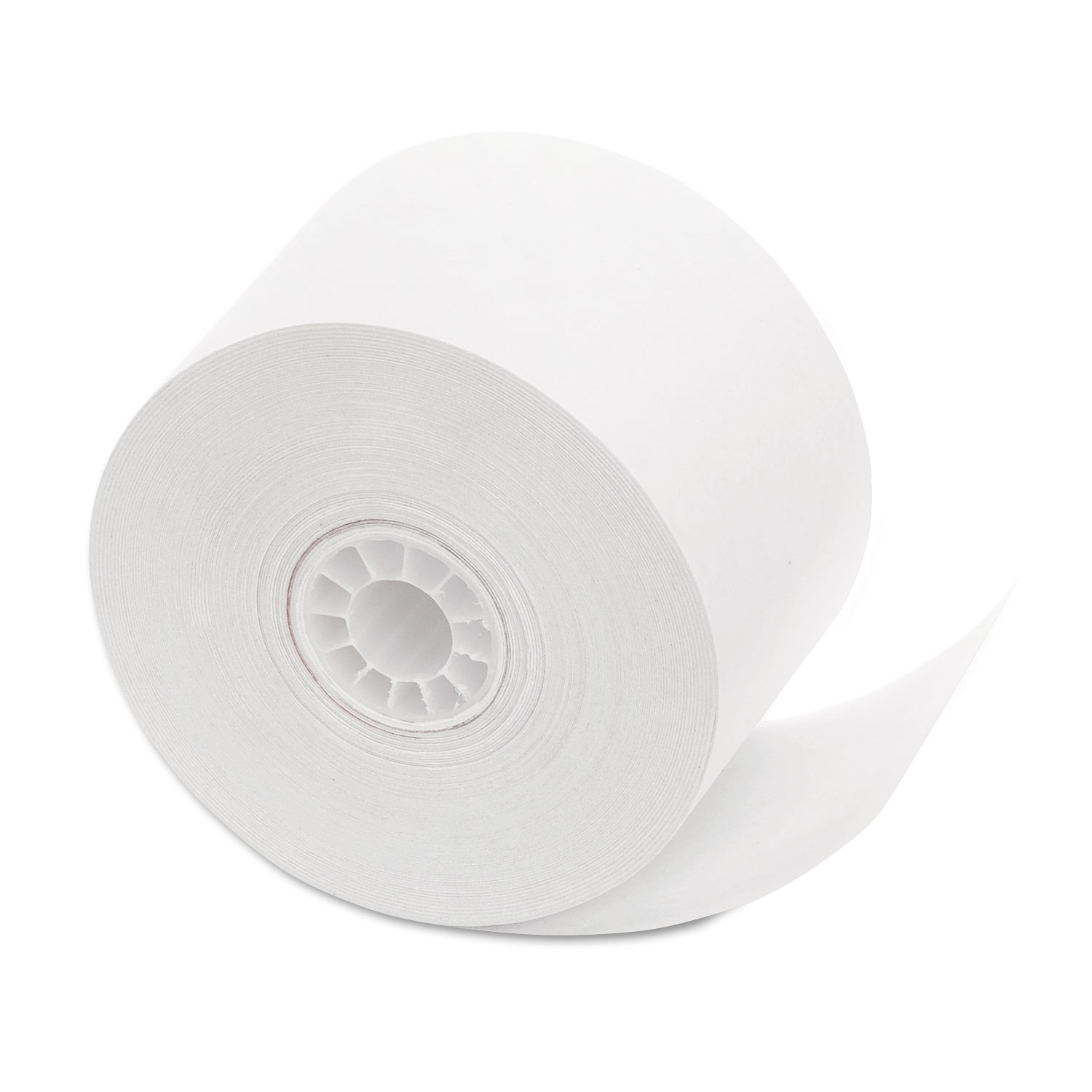  Iconex 18990 Impact Bond Paper Rolls, 1.75 x 150 ft, White, 10/Pack (PMC18990) 
