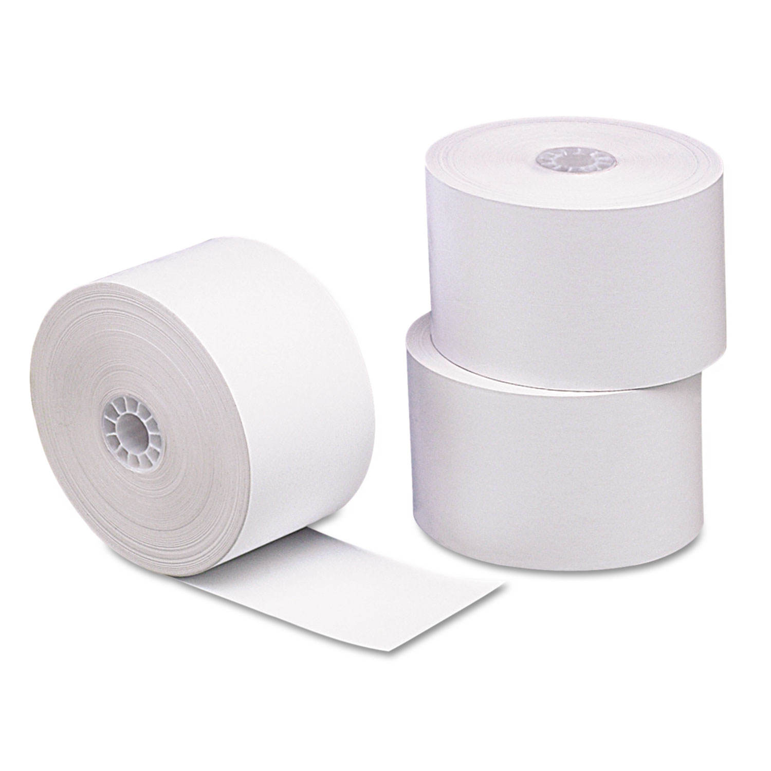  Iconex 18998 Direct Thermal Printing Thermal Paper Rolls, 1.75 x 230 ft, White, 10/Pack (ICX90781357) 