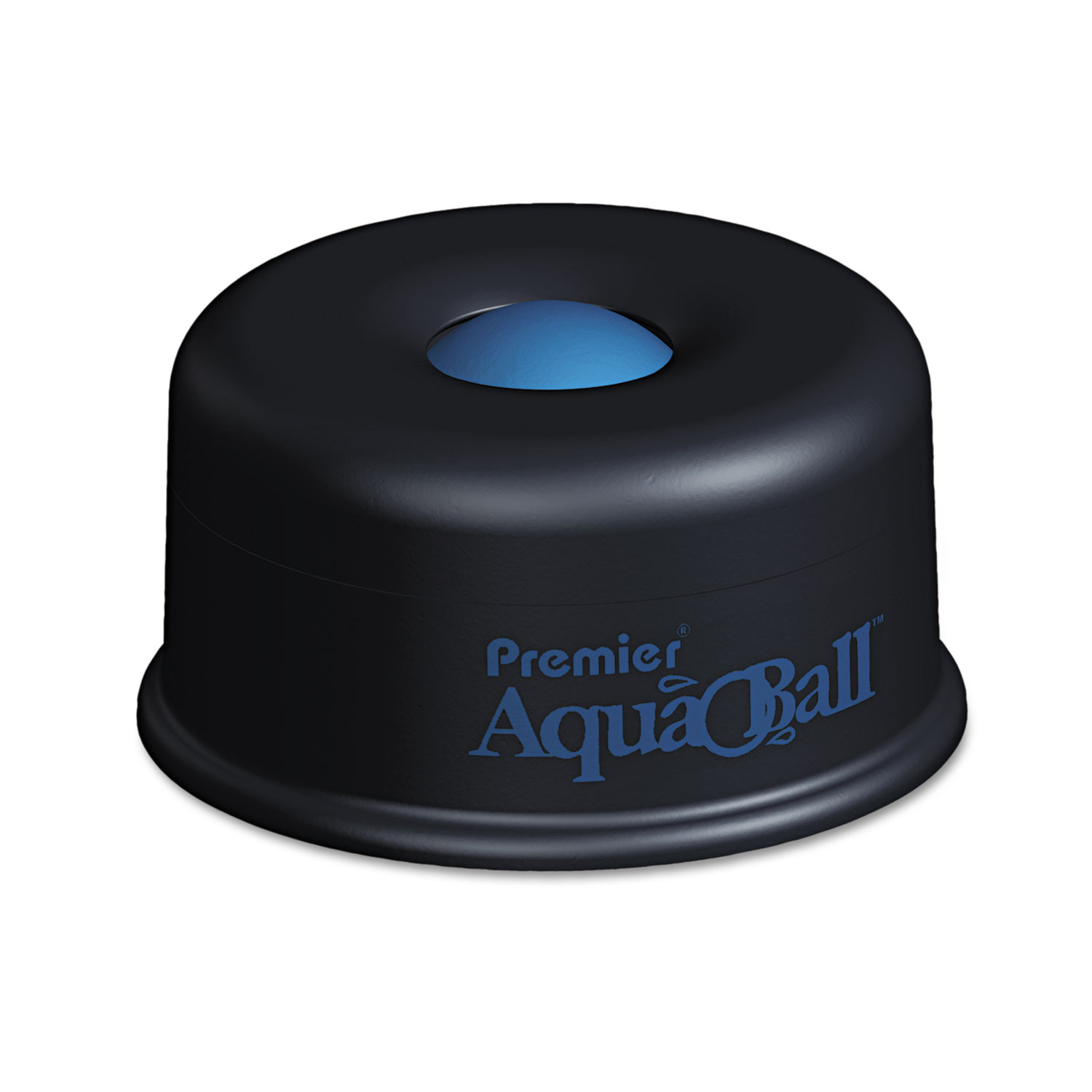 Premier AQ701G AquaBall Floating Ball Envelope Moistener, 1 1/4 x 1 1/4 x 5 3/8, Black, Blue (PREAQ701G) 