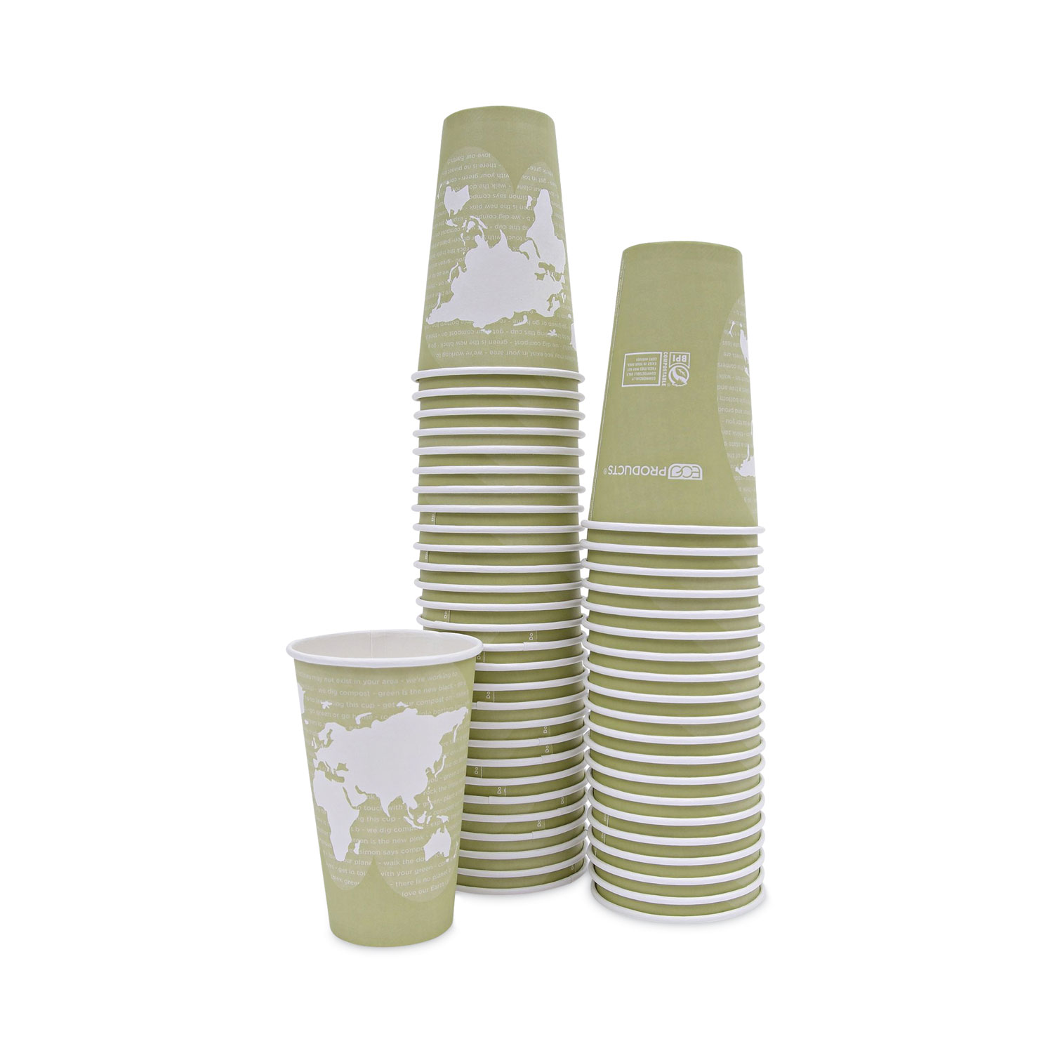 GreenStripe Renewable and Compostable Cold Cups, 16 oz, Clear, 50/Pack, 20  Packs/Carton - mastersupplyonline