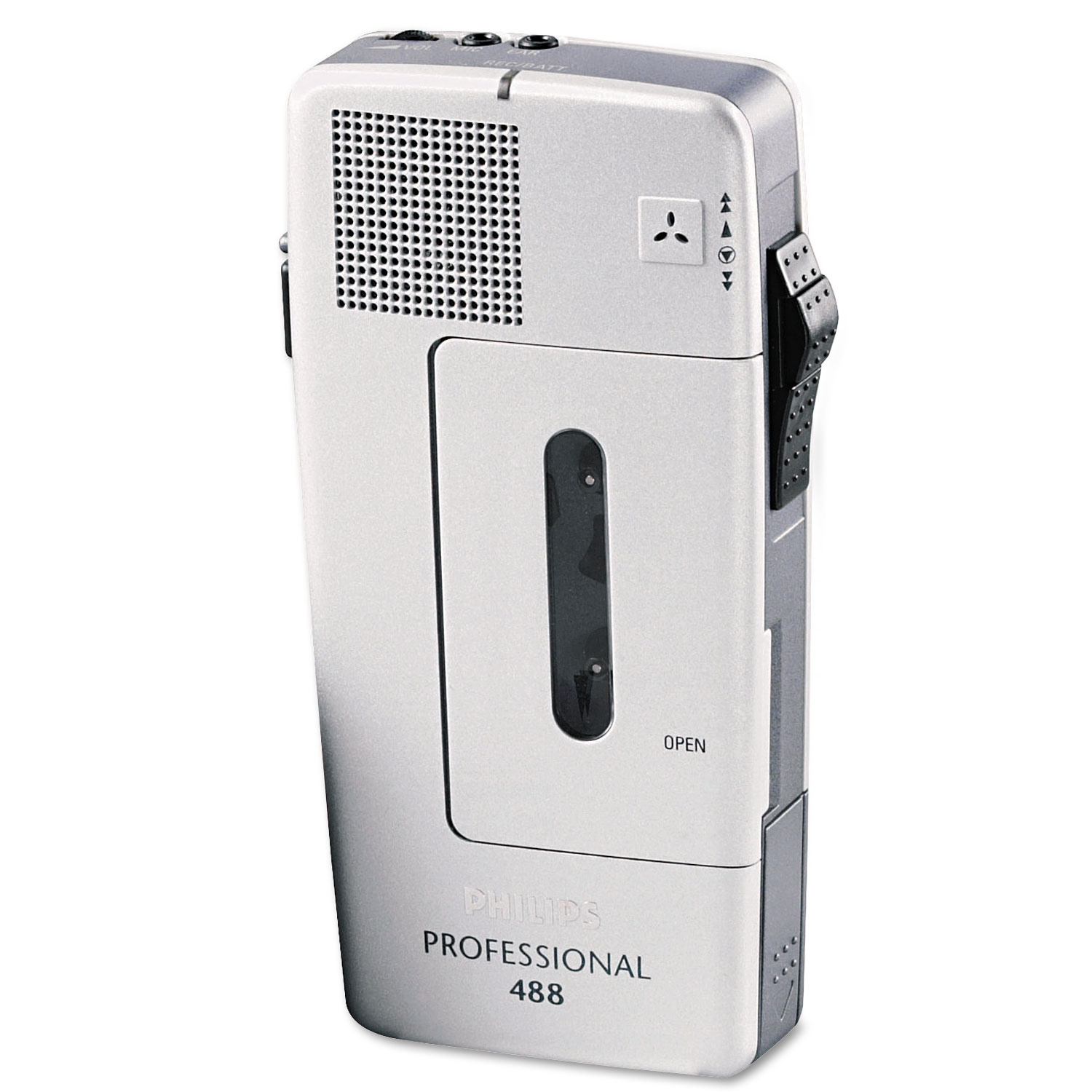 Pocket Memo 488 Slide Switch Mini Cassette Dictation Recorder