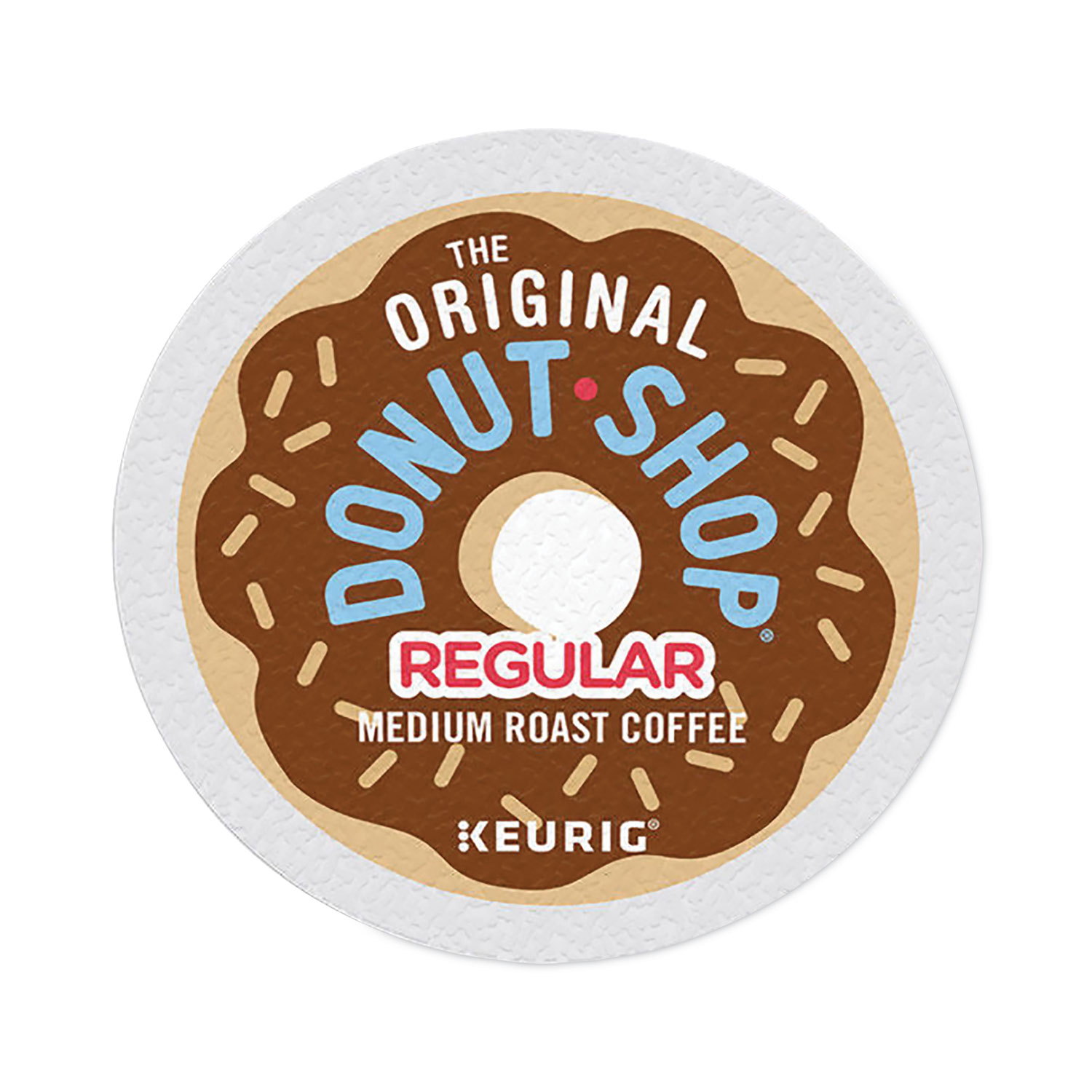 Donut Shop Coffee K-Cups, Regular, 100/Carton