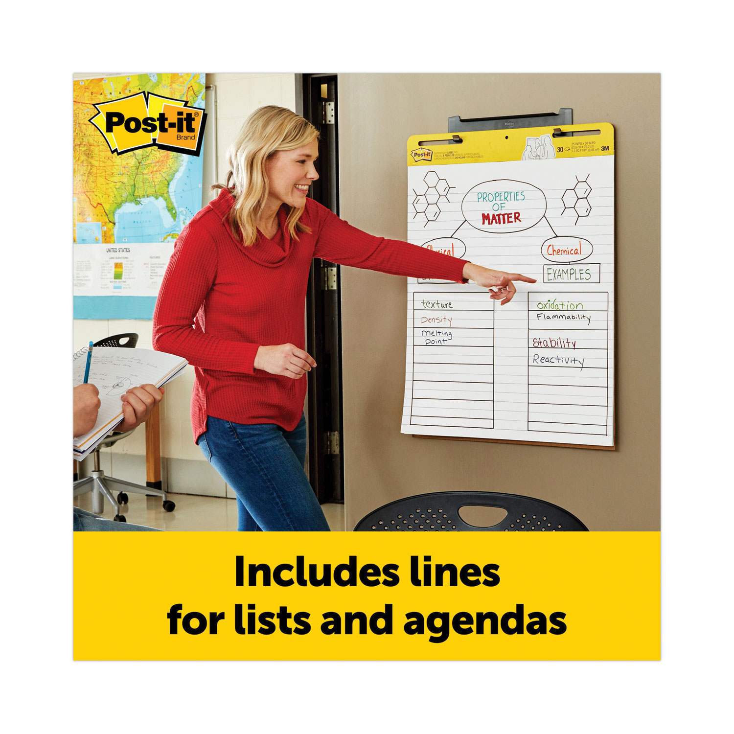 Post-It Easel Pad (3M) - BOSS - School and Office Supplies