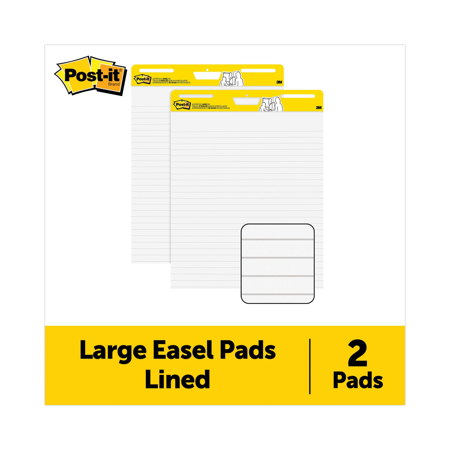 Post-it Easel Pad with Recycled Paper - MMM559RP 