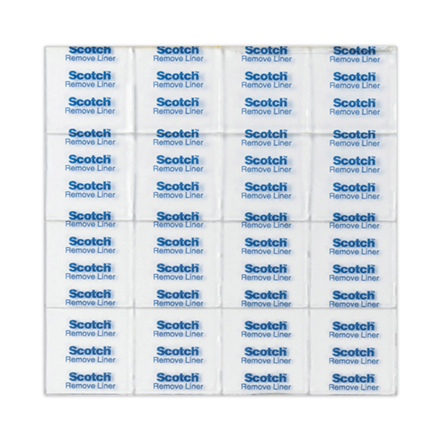 3M 859 Scotch Clear Removable Mounting Squares 11/16-inch 35pk - Meininger  Art Supply