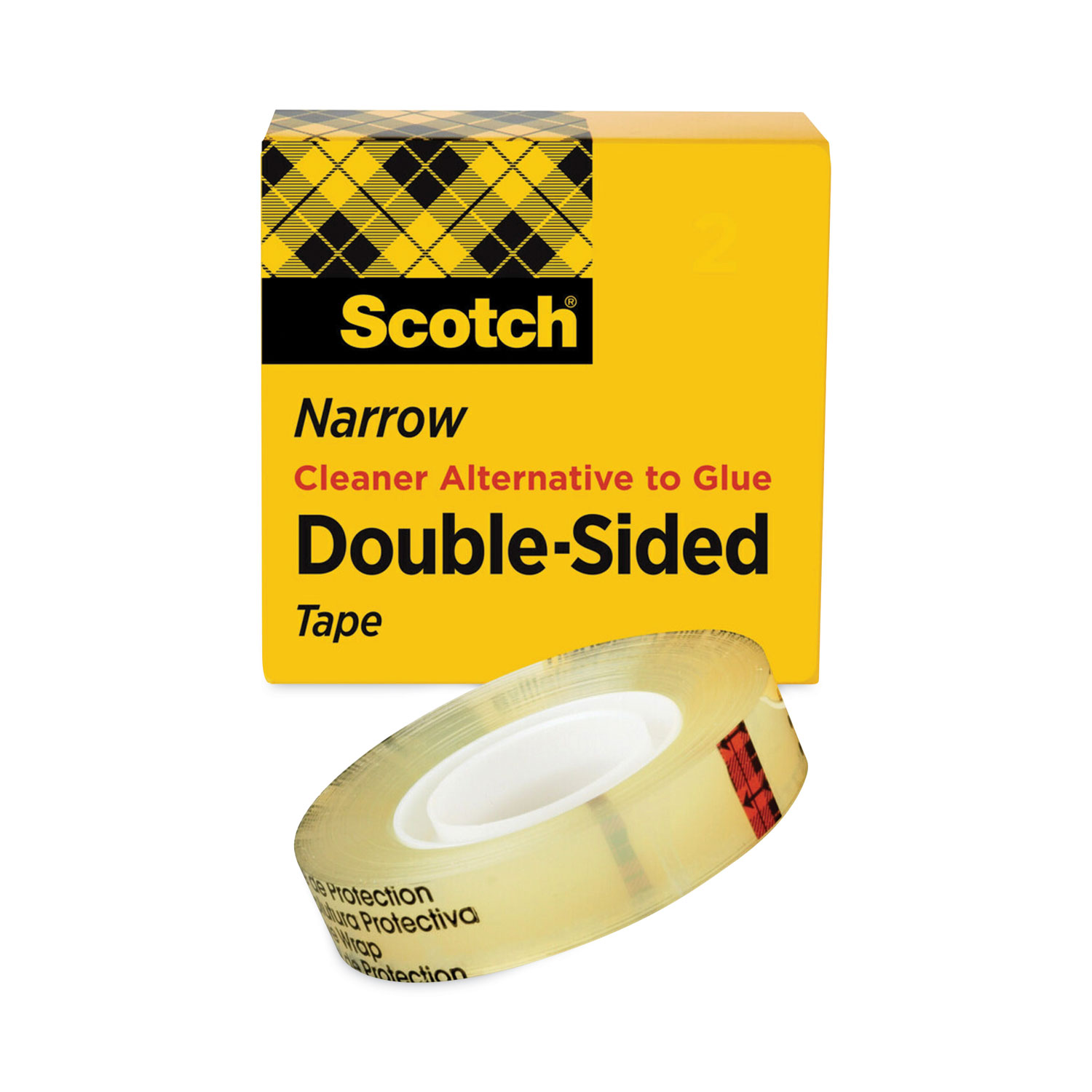 Scotch 2-Way Applicator Clear Glue Stick