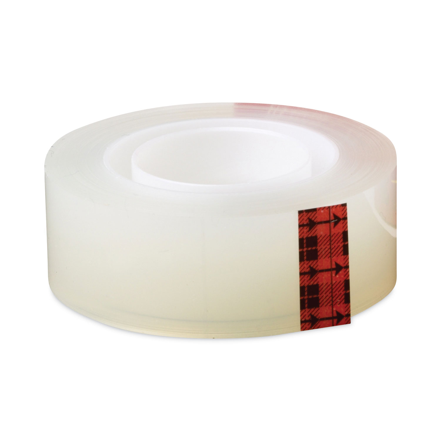 Wall-Safe Tape, 1 Core, 0.75 x 66.66 ft, Clear, 6/Pack