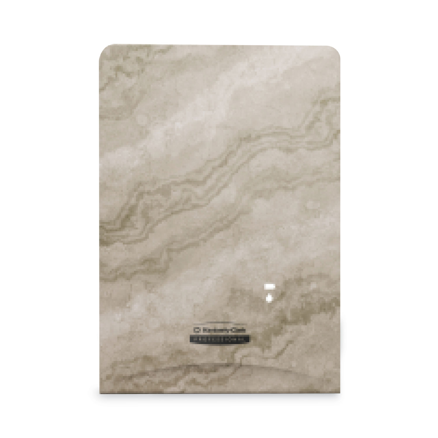 ICON Faceplate for Automatic Soap and Sanitizer Dispenser, 8.25 x 22 x 12.12, Warm Marble