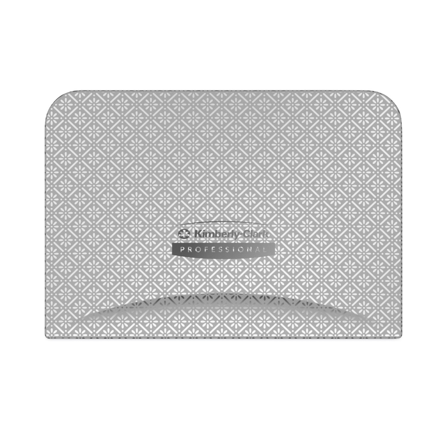 ICON Faceplate for Coreless Standard Roll Toilet Paper Dispenser, 4.25 x 6 x 1.5, Silver Mosaic