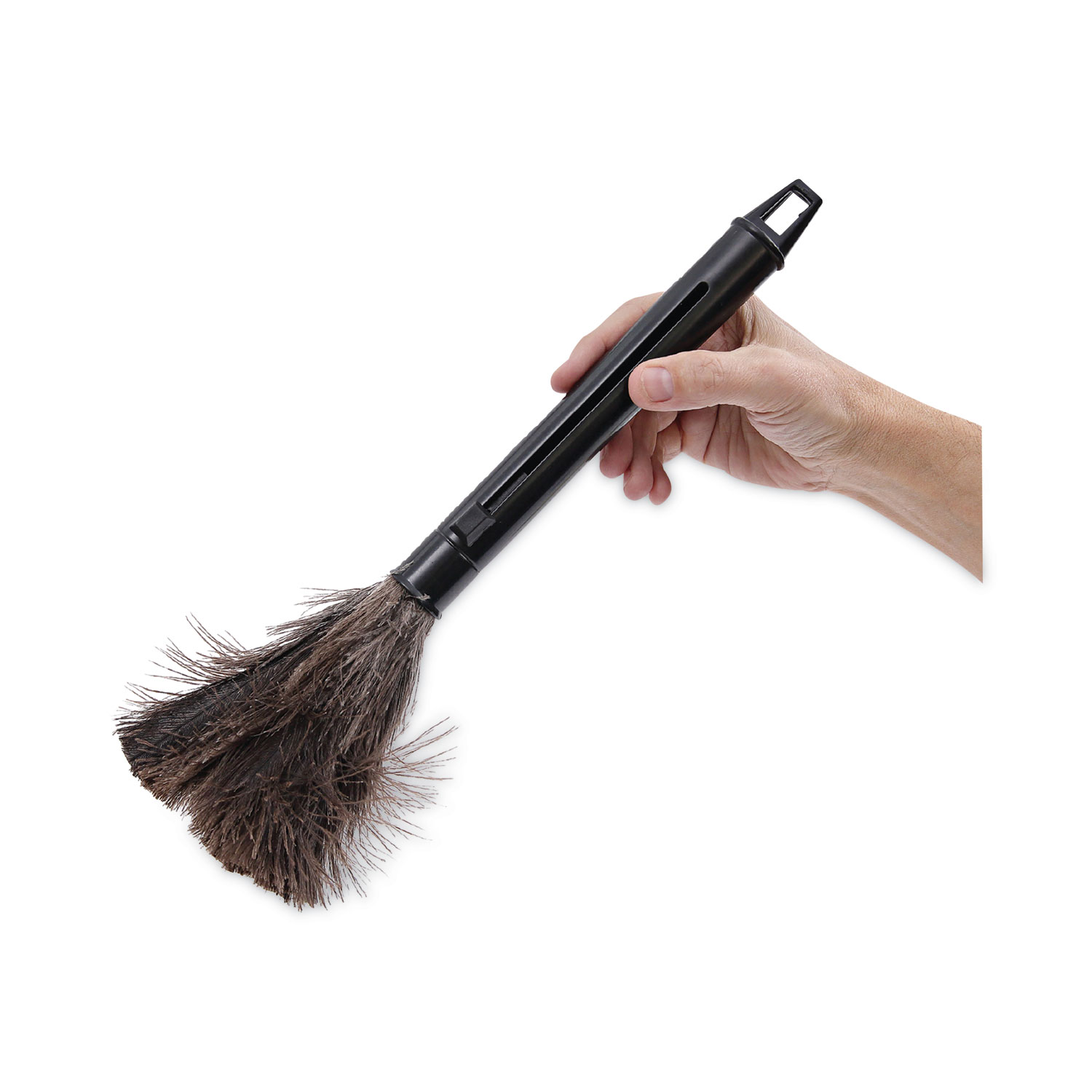 Retractable Feather Duster, 9" to 14" Handle SafetyChix