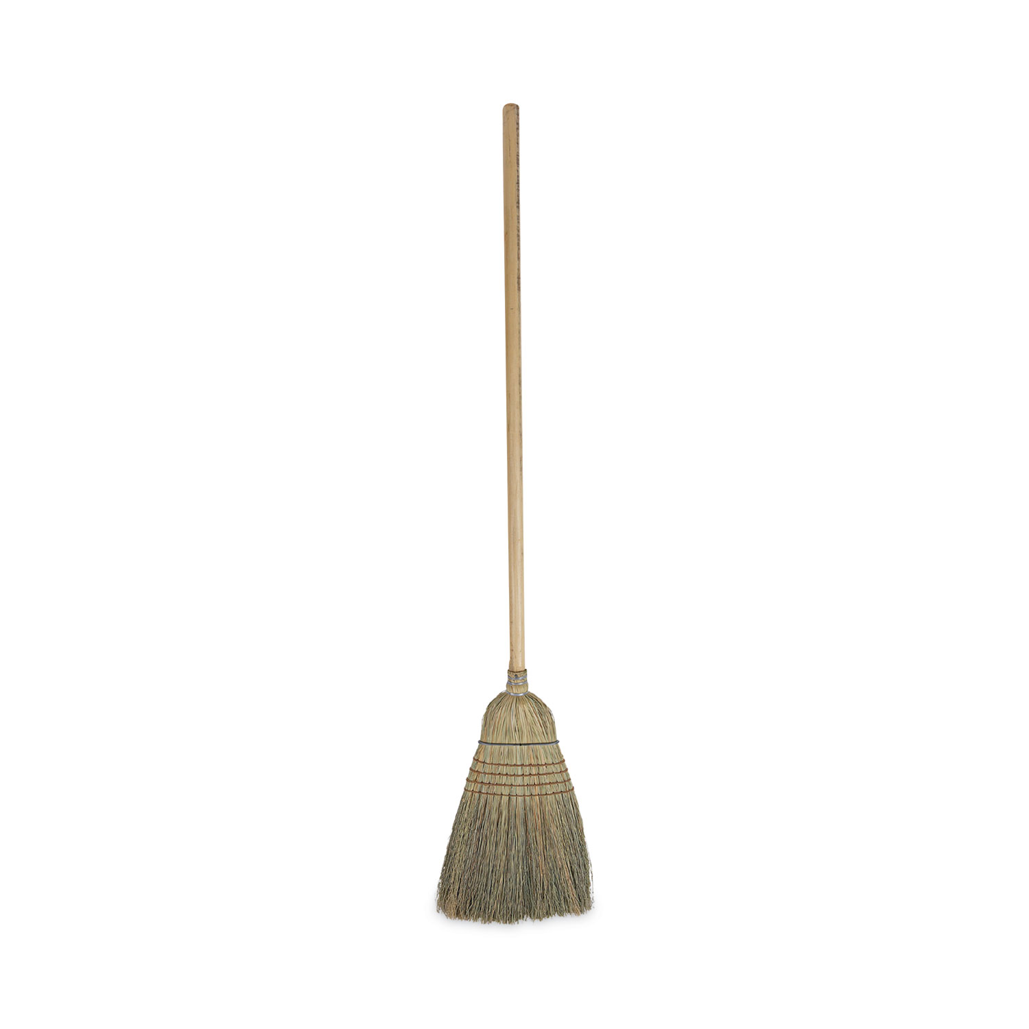 Warehouse Broom, Corn Fiber Bristles, 56″ Overall Length, Natural, 12/Carton