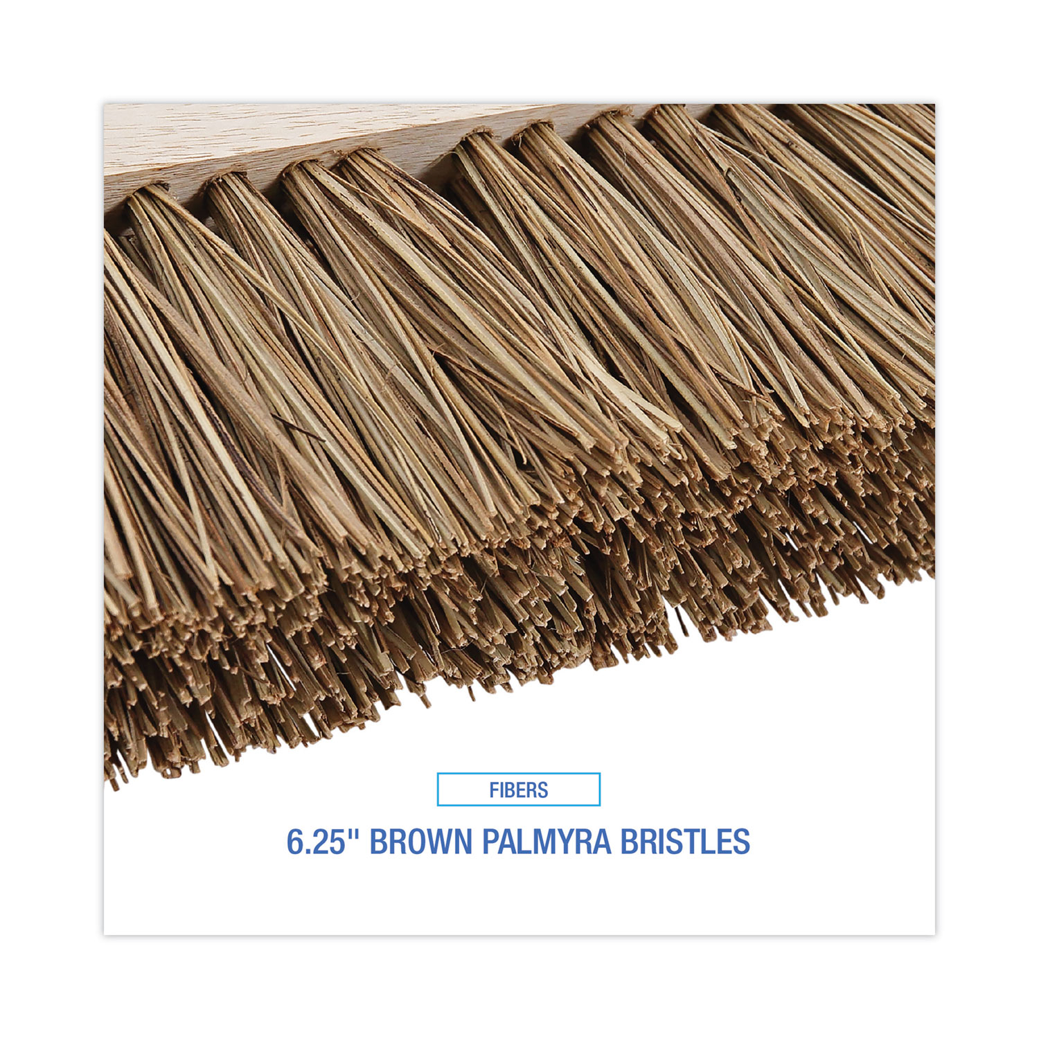 Boardwalk Street Broom Head 16" Wide Palmyra Bristles 71160 