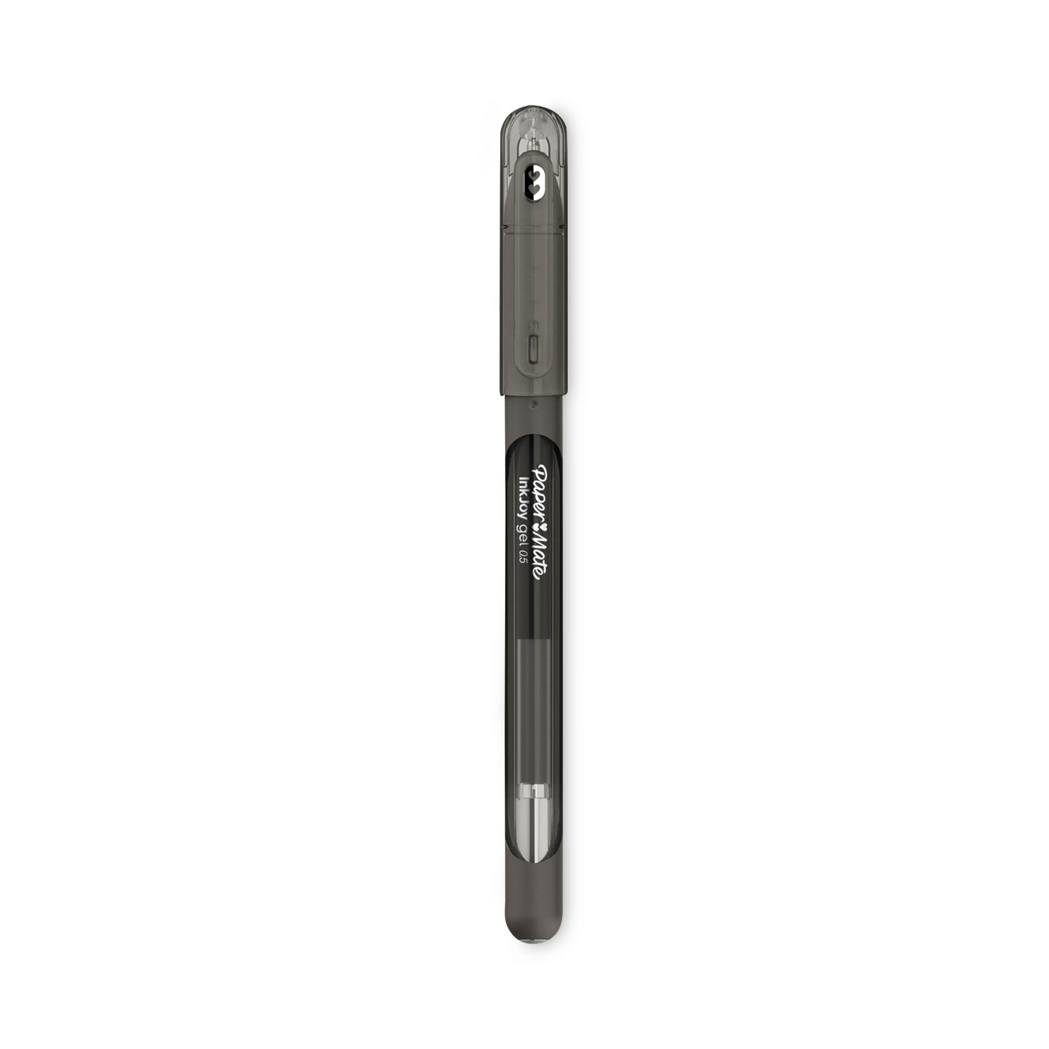 Paper Mate Gel Pen, Profile Retractable Pen, 0.7 mm, Black, 8 Count 