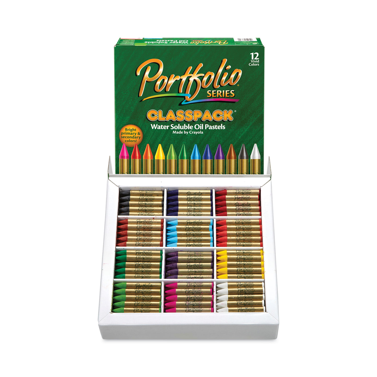 Crayola Oil Pastels, Assorted Colors, 28 Pastels Per Box