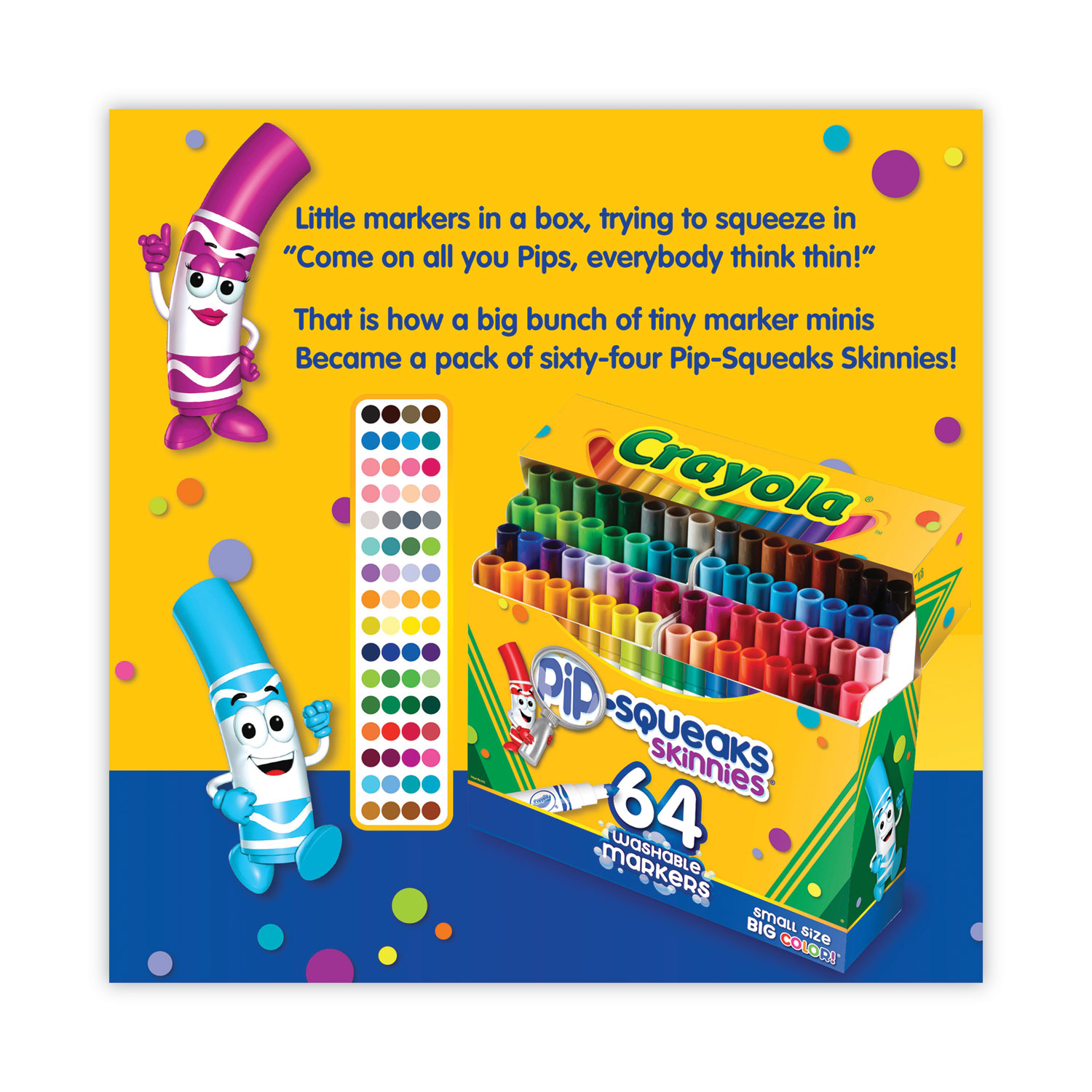 Crayola Pip-squeaks Washable Markers Kit
