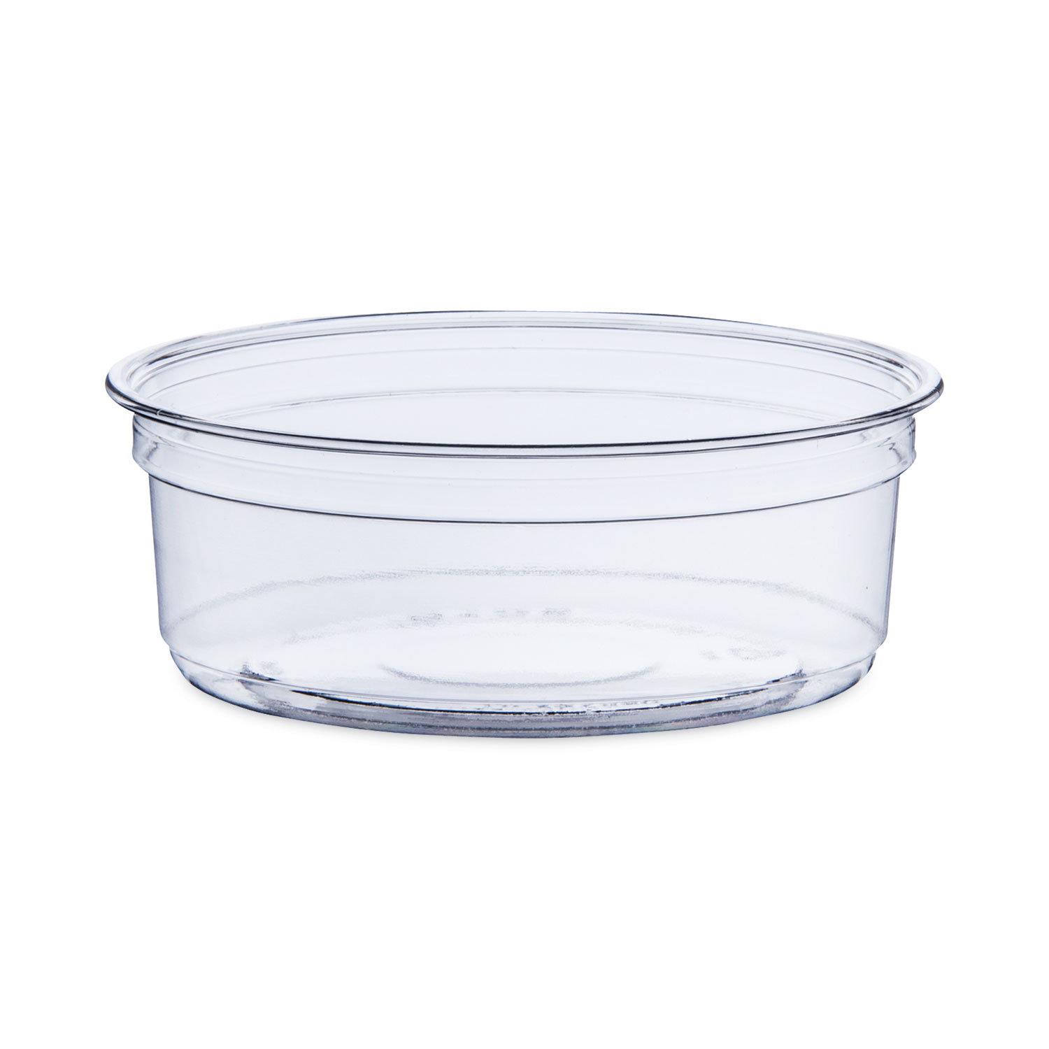 SOLO® Bare EcoForward RPET Deli Containers, 8 oz, 4.6" Diameter x 1.8