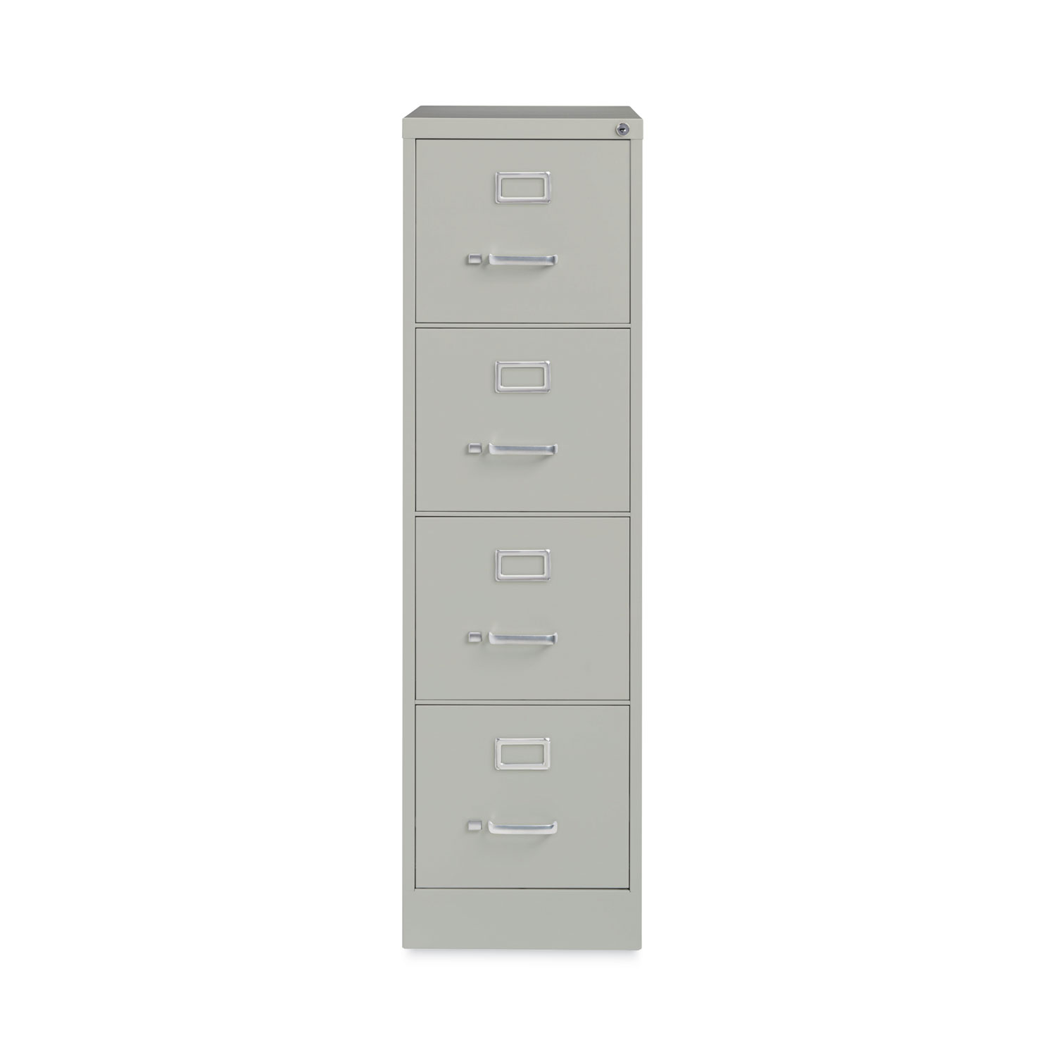 Vertical Letter File 4 LetterSize File Drawers, Light Gray