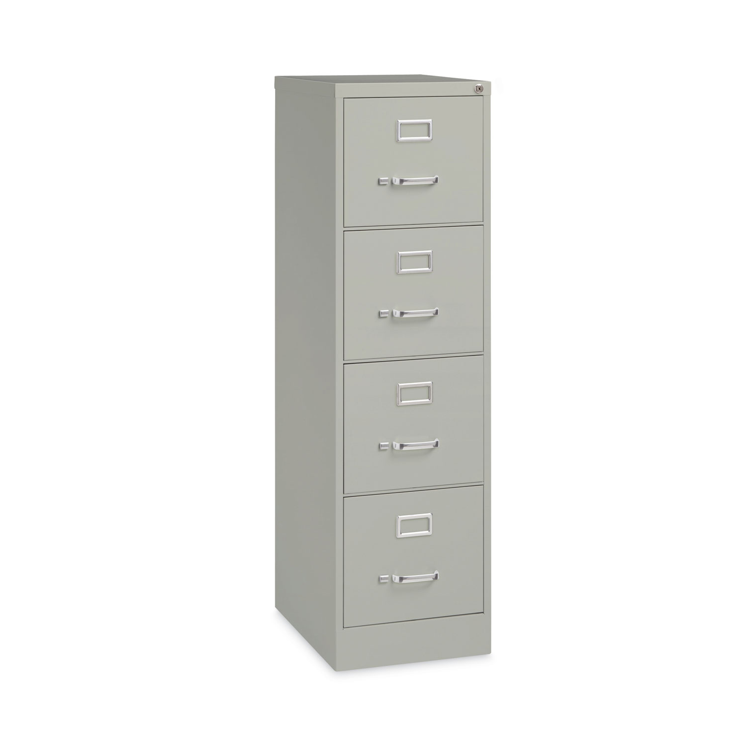 Vertical Letter File 4 LetterSize File Drawers, Light Gray