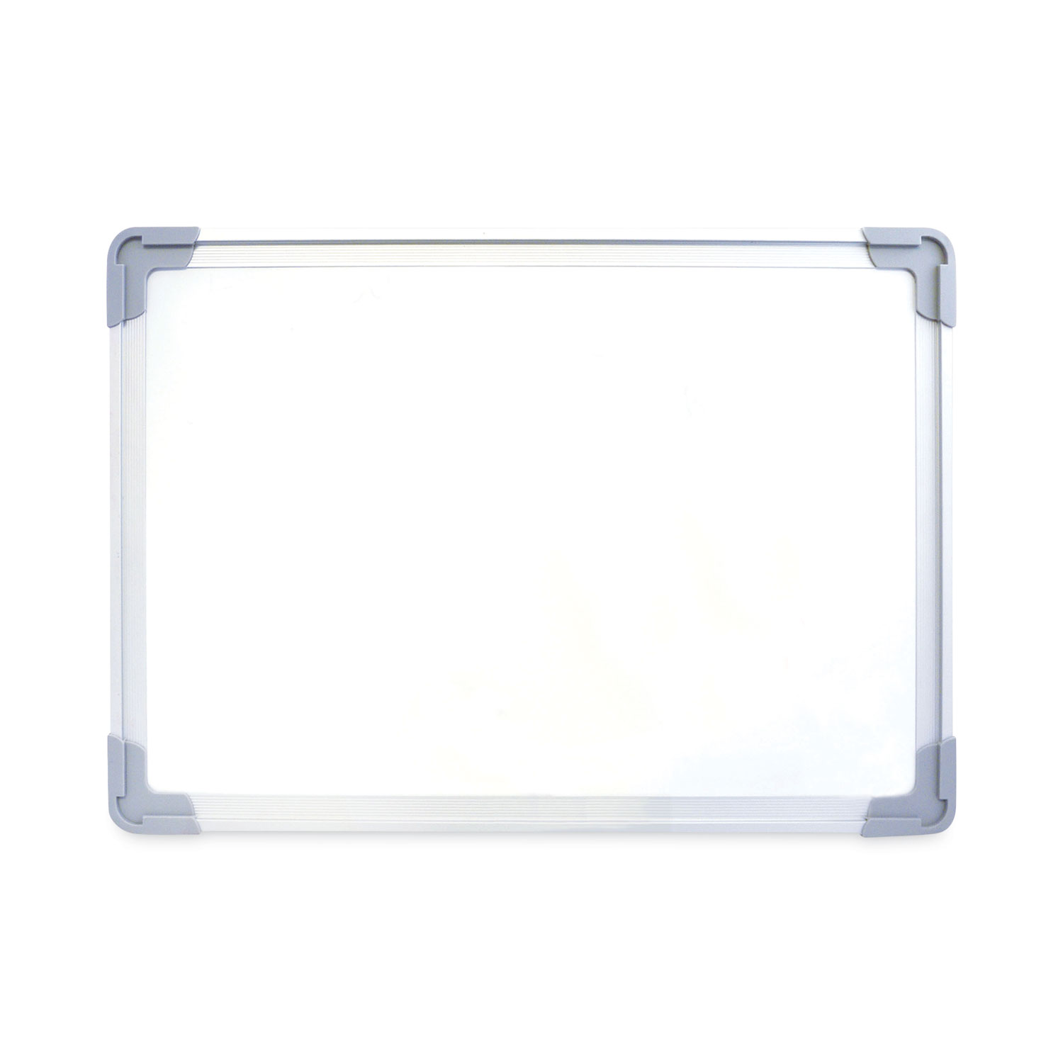 Dual-Sided Desktop Dry Erase Board, 18 x 12, White Surface, Silver ...