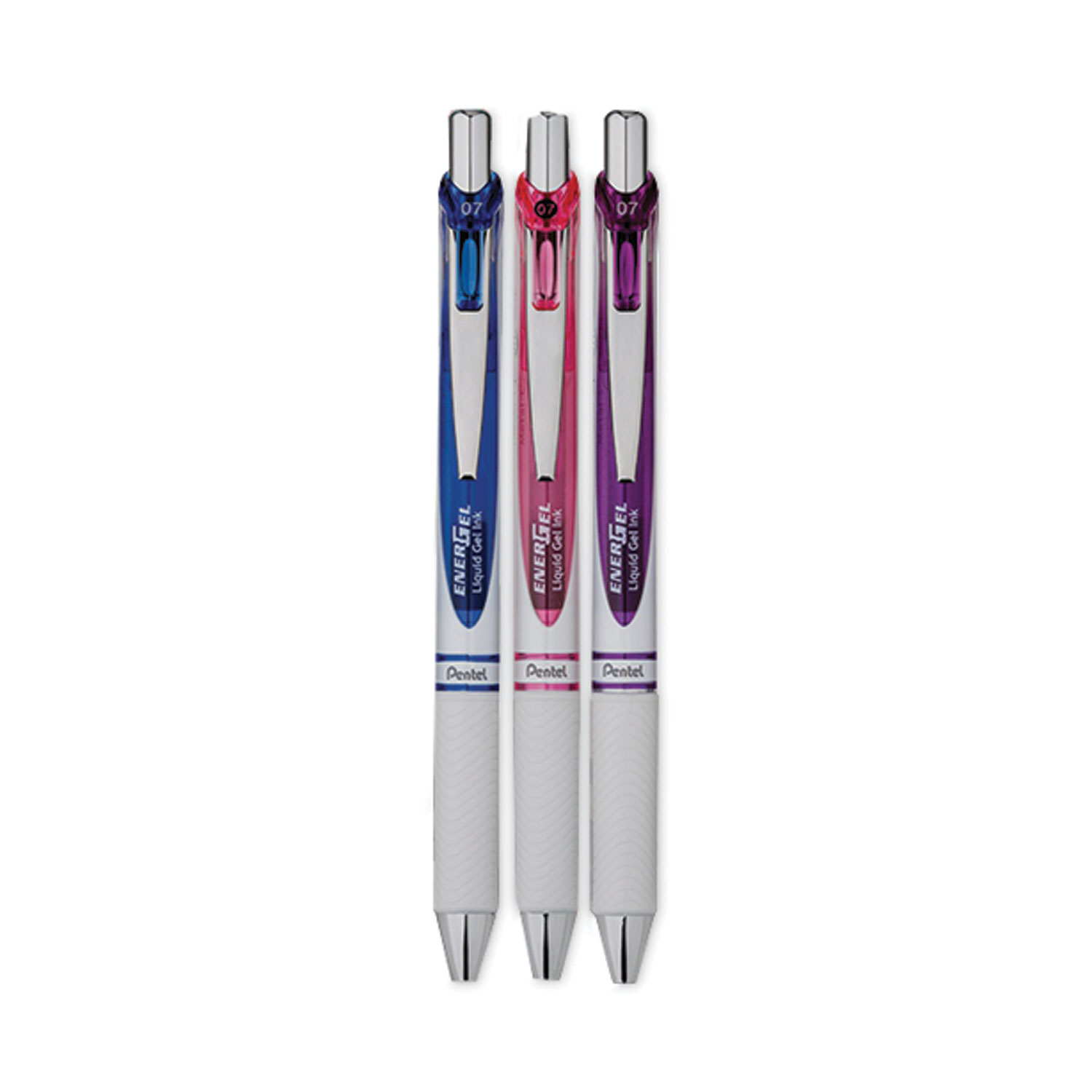 Pentel EnerGel Pearl Gel Pen - Needle-Point - 0.7 mm - Violet