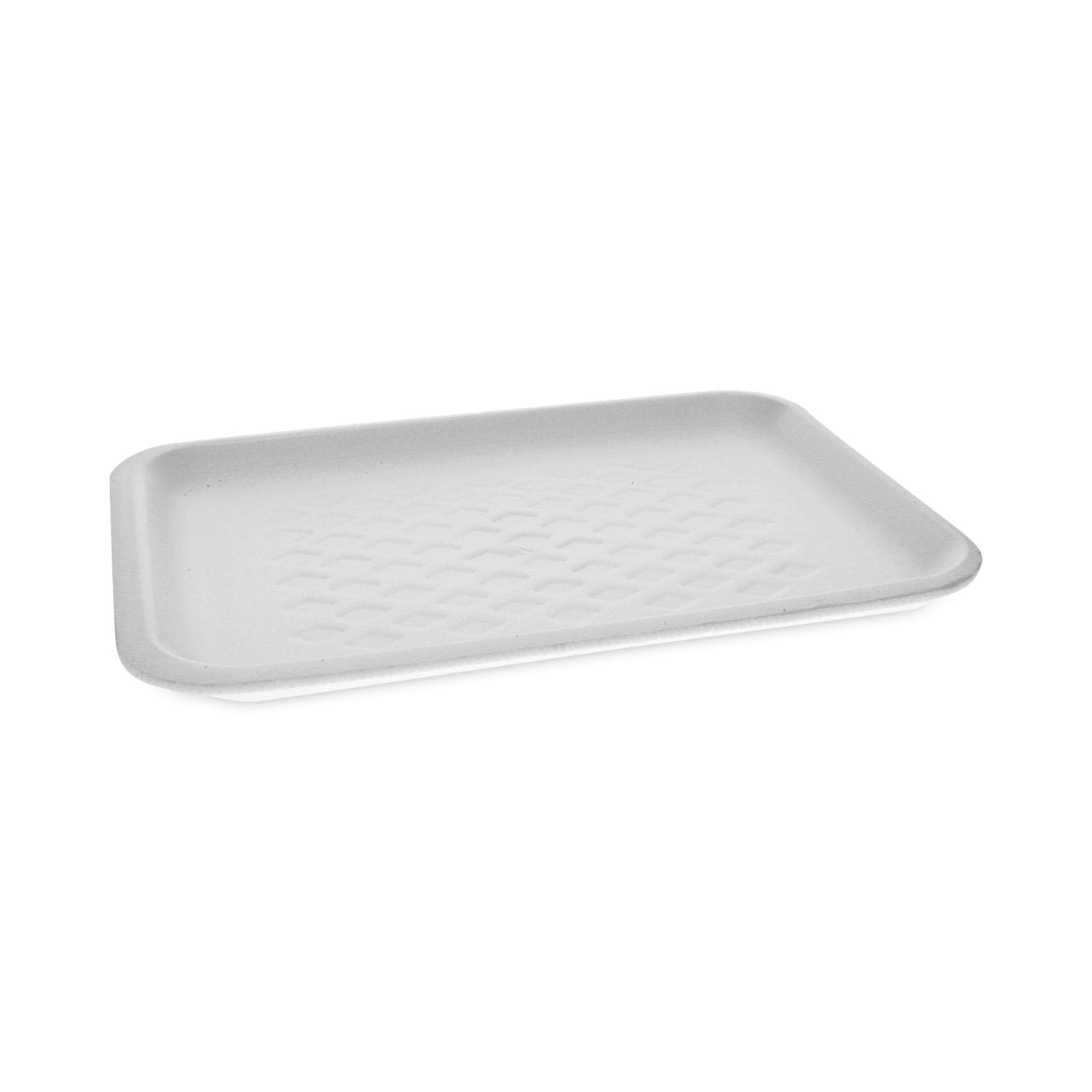 Supermarket Tray, #2S, 10.75 x 5.5 x 1.2, White, Foam, 500/Carton