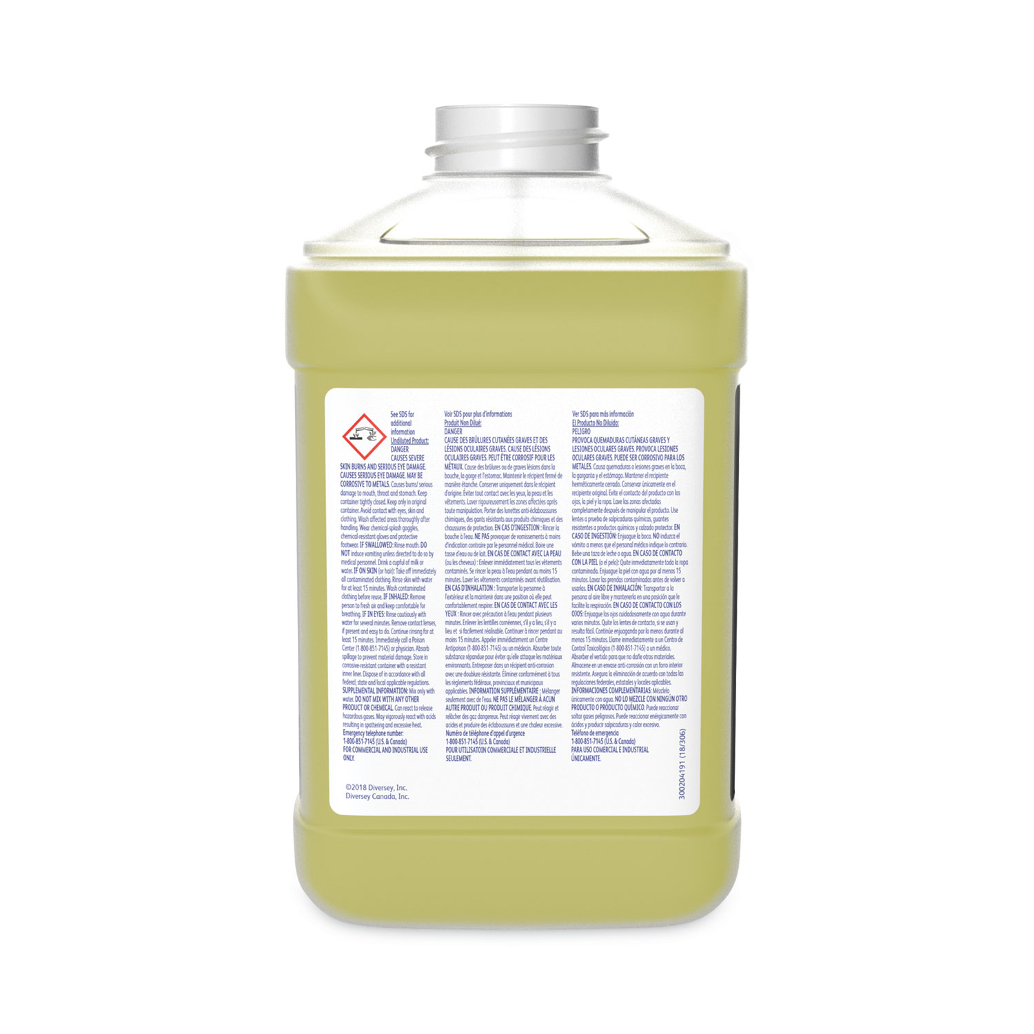 Diversey™ Suma BreakUp HeavyDuty Foaming GreaseRelease Cleaner, 2.5