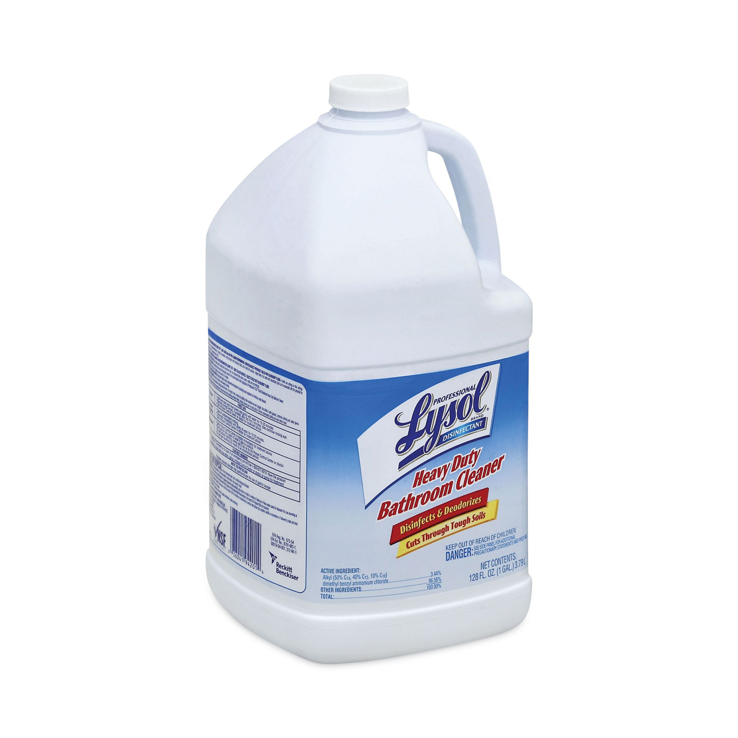 Disinfectant Heavy-Duty Bathroom Cleaner Concentrate, 1 gal Bottle