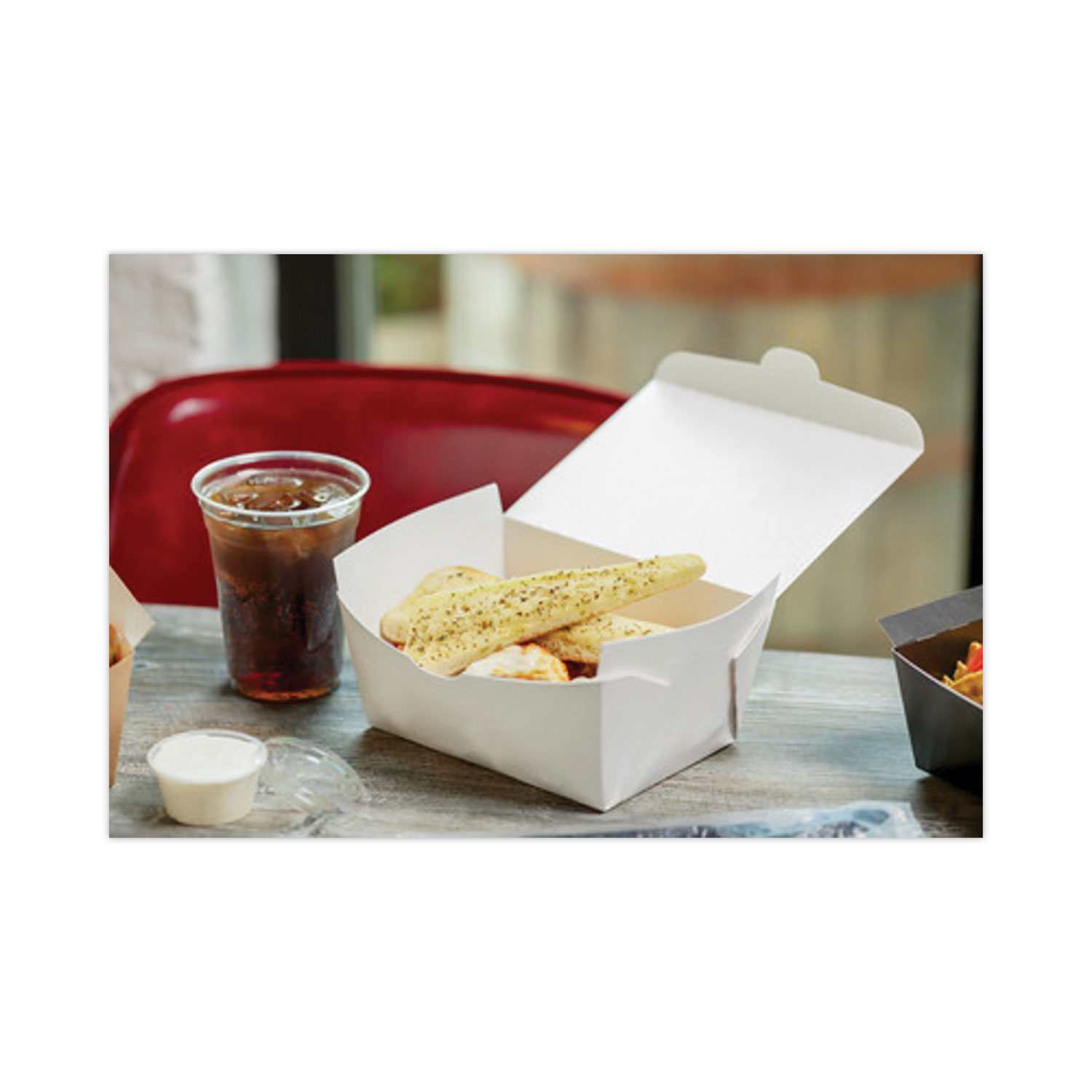 Paper Take-Out Boxes - 66 oz