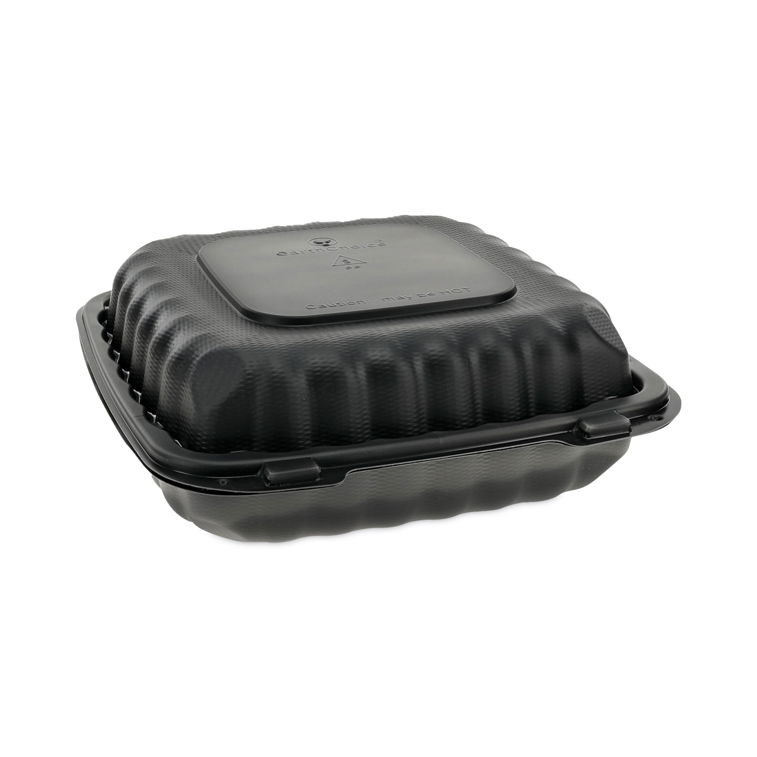 EarthChoice SmartLock Microwavable MFPP Hinged Lid Container, 3