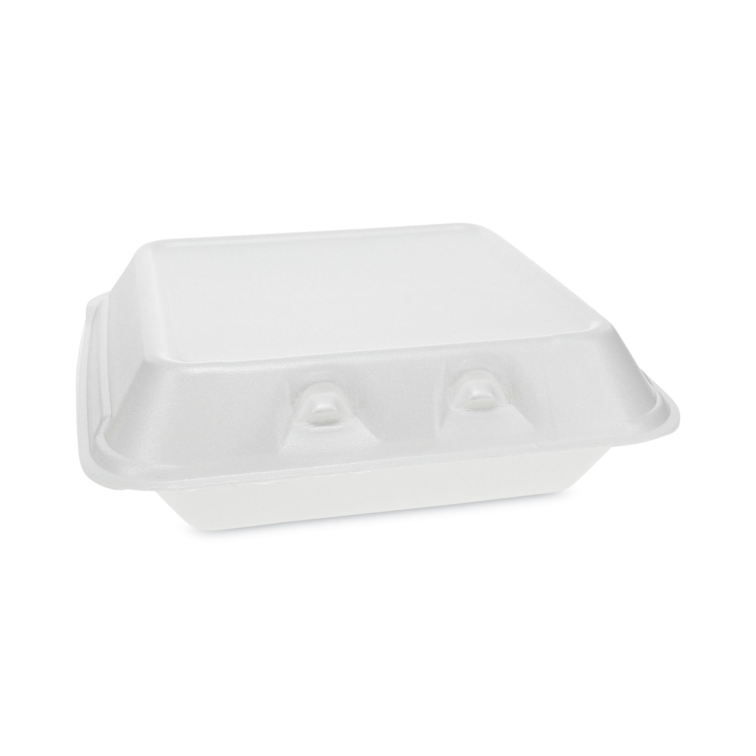 Pactiv 150-Pack White Eps Foam Disposable Dinner Plates at