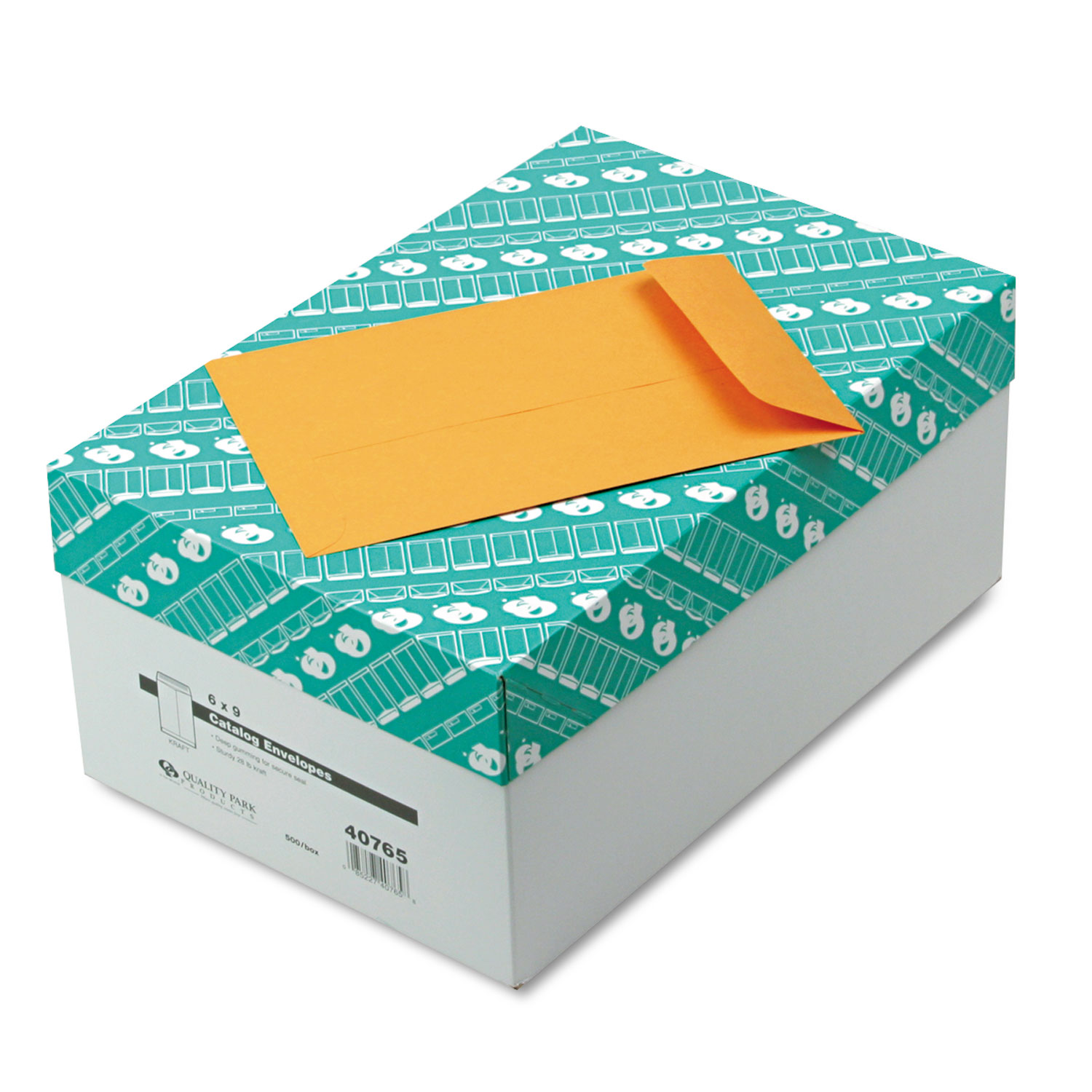 Catalog Envelope, #55, 6 x 9, Brown Kraft, 500/Box