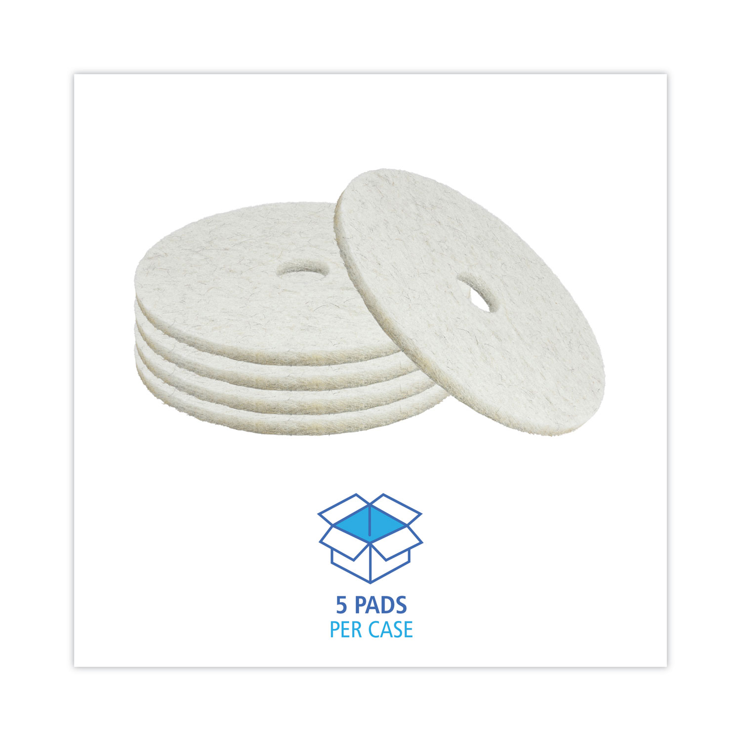 255-2050 - 20 inch gorilla spray buff/polish/burnish pad (pkg of 5)