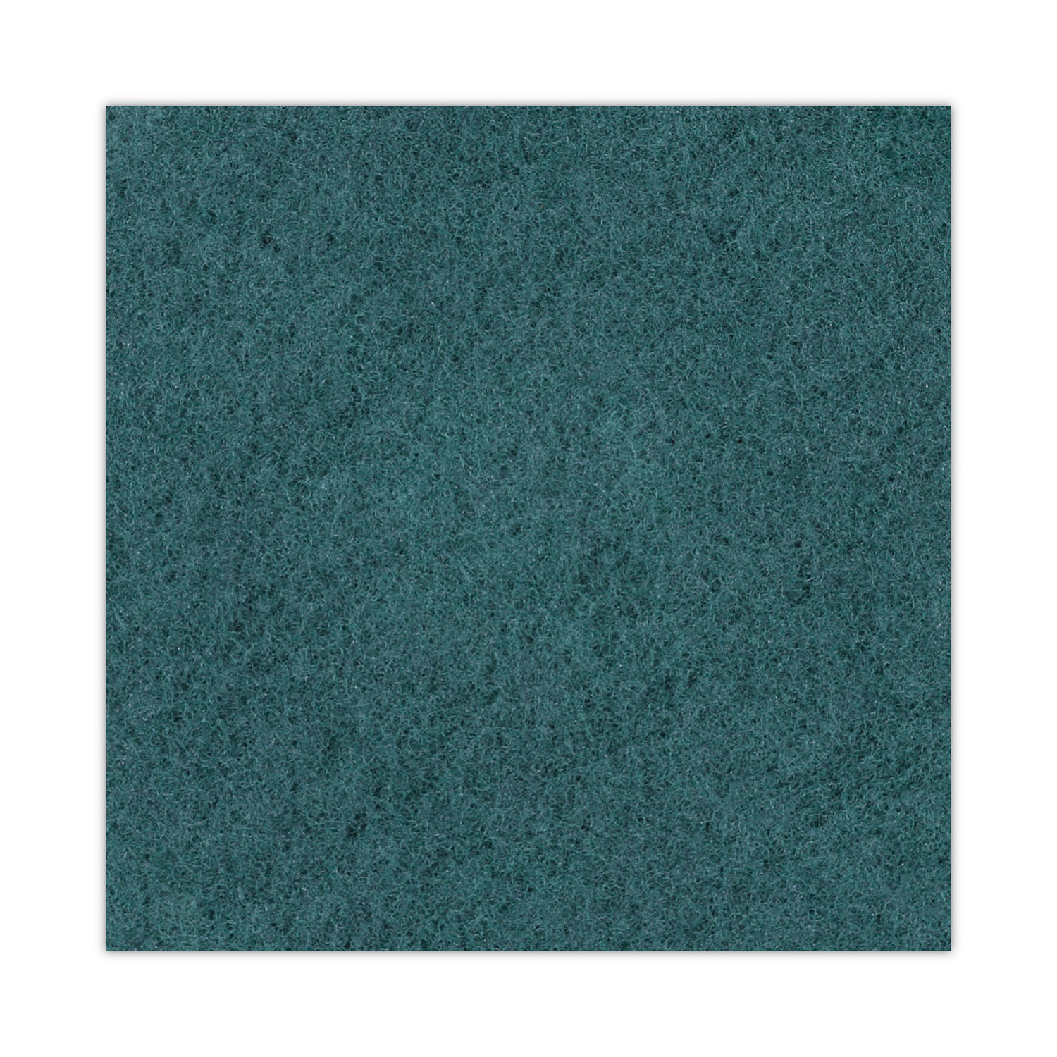 Heavy-Duty Scrubbing Floor Pads, 18 in. Dia, Green, (5-Carton)